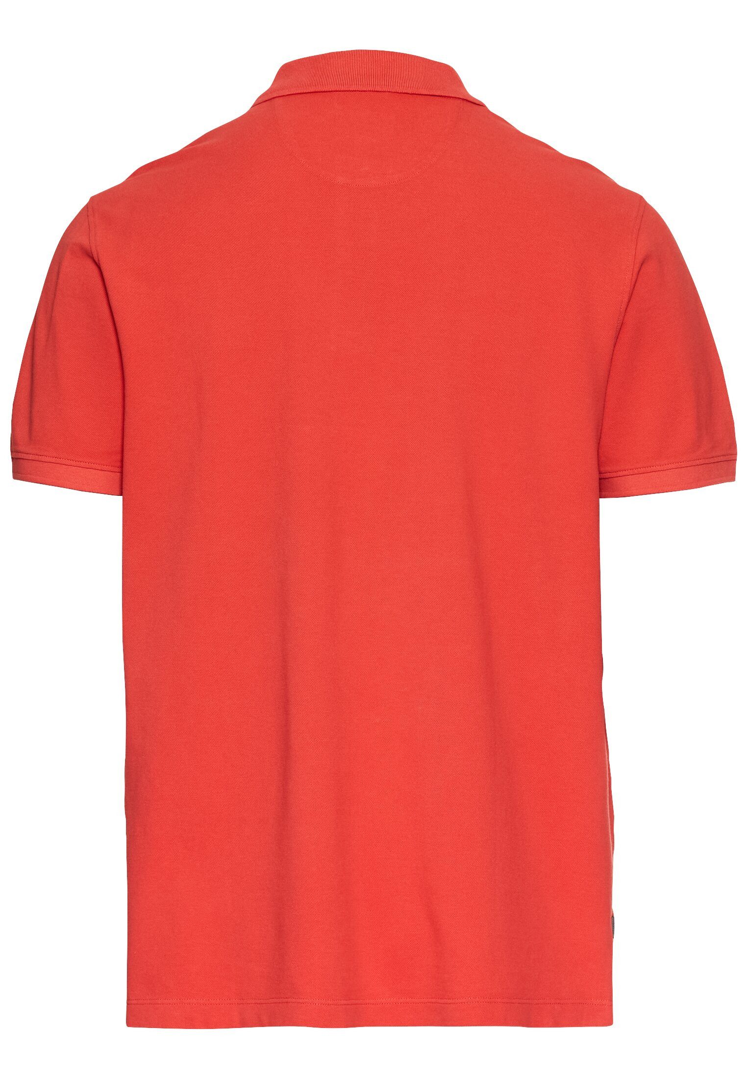 camel active Poloshirt met logoborduursel