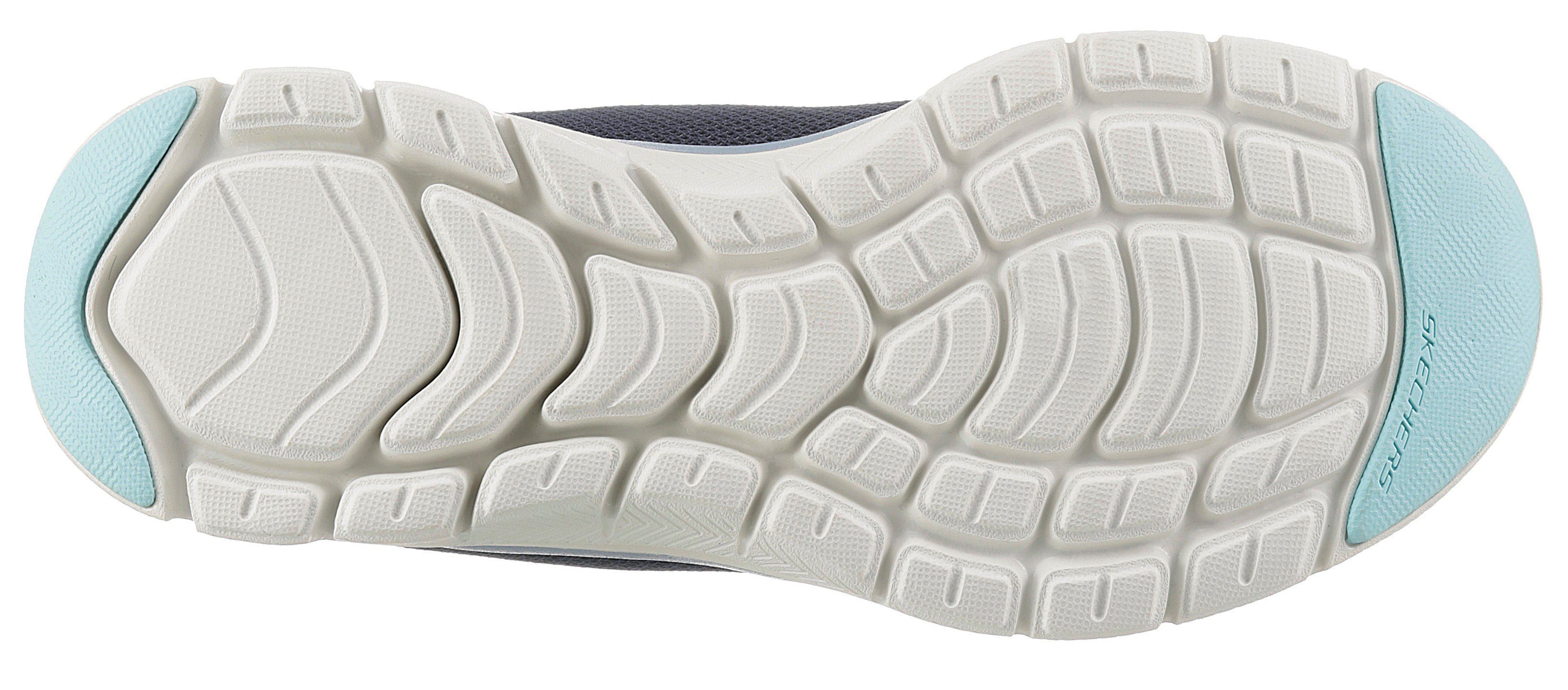 Skechers Sneakers FLEX APPEAL 4.0 BRILLINAT VIEW Vrijetijdsschoen, lage schoen, veterschoen met Air Cooled Memory Foam