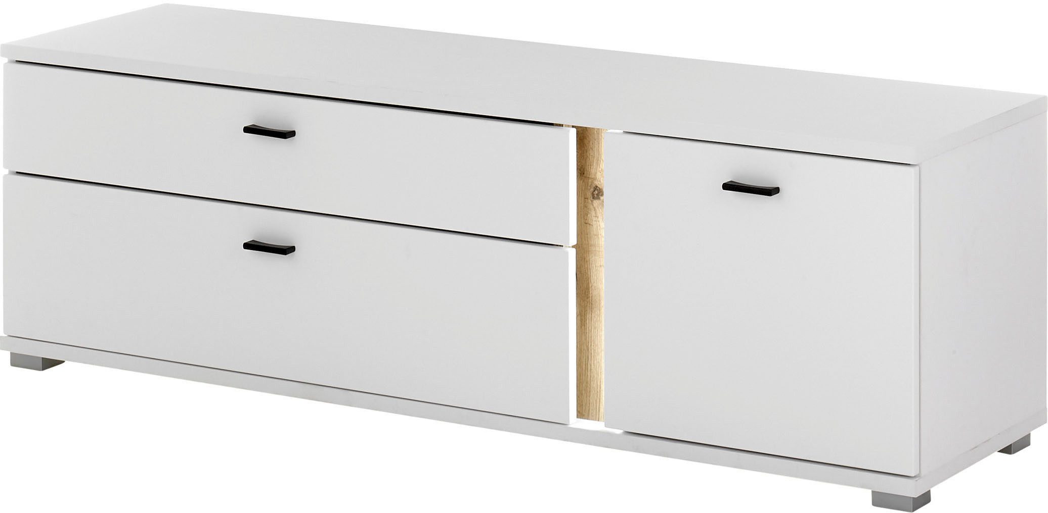 INOSIGN Tv-meubel Long Island in moderne trendkleur, inclusief verticale verlichting, breedte 150 cm (1 stuk)