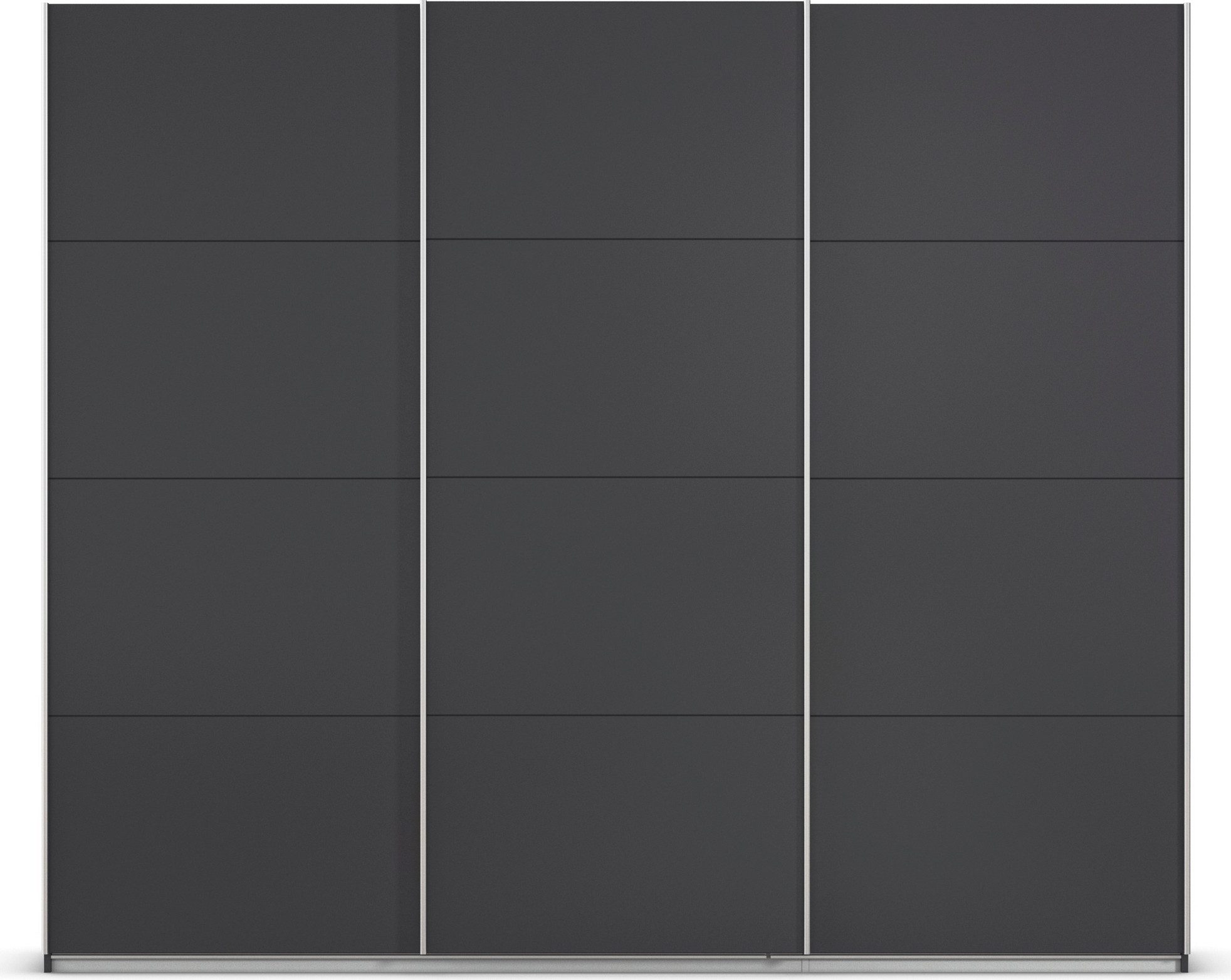 rauch Schuifdeurkast Kledingkast kast garderobe AGORDO met decor- of hoogglansfront doordachte binnenuitrusting, in 4 breedtes en 2 hoogtes made in germany