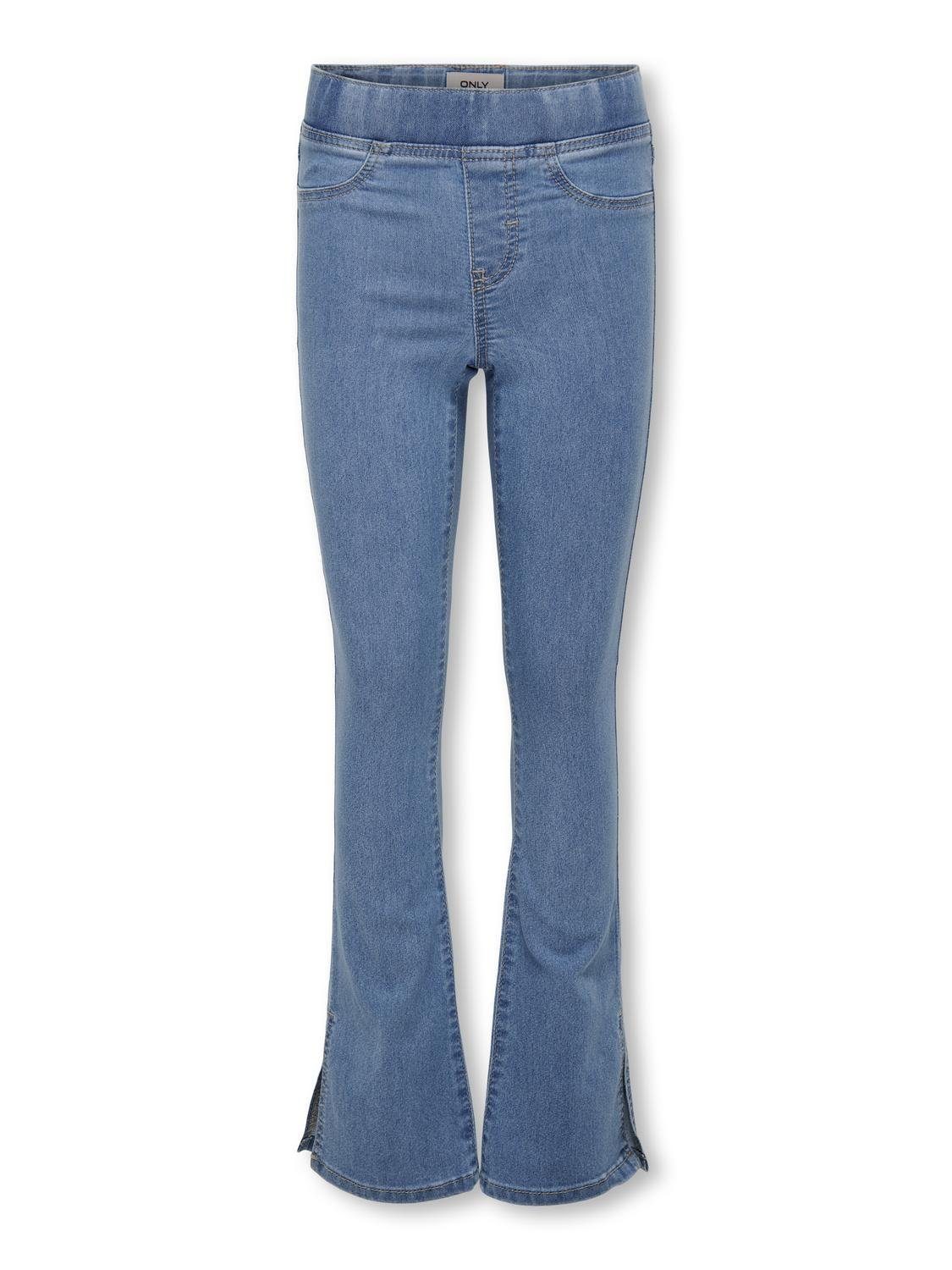 KIDS ONLY Skinny fit jeans KOGMIST SKINNY FLARED SLIT JEGGING DNM
