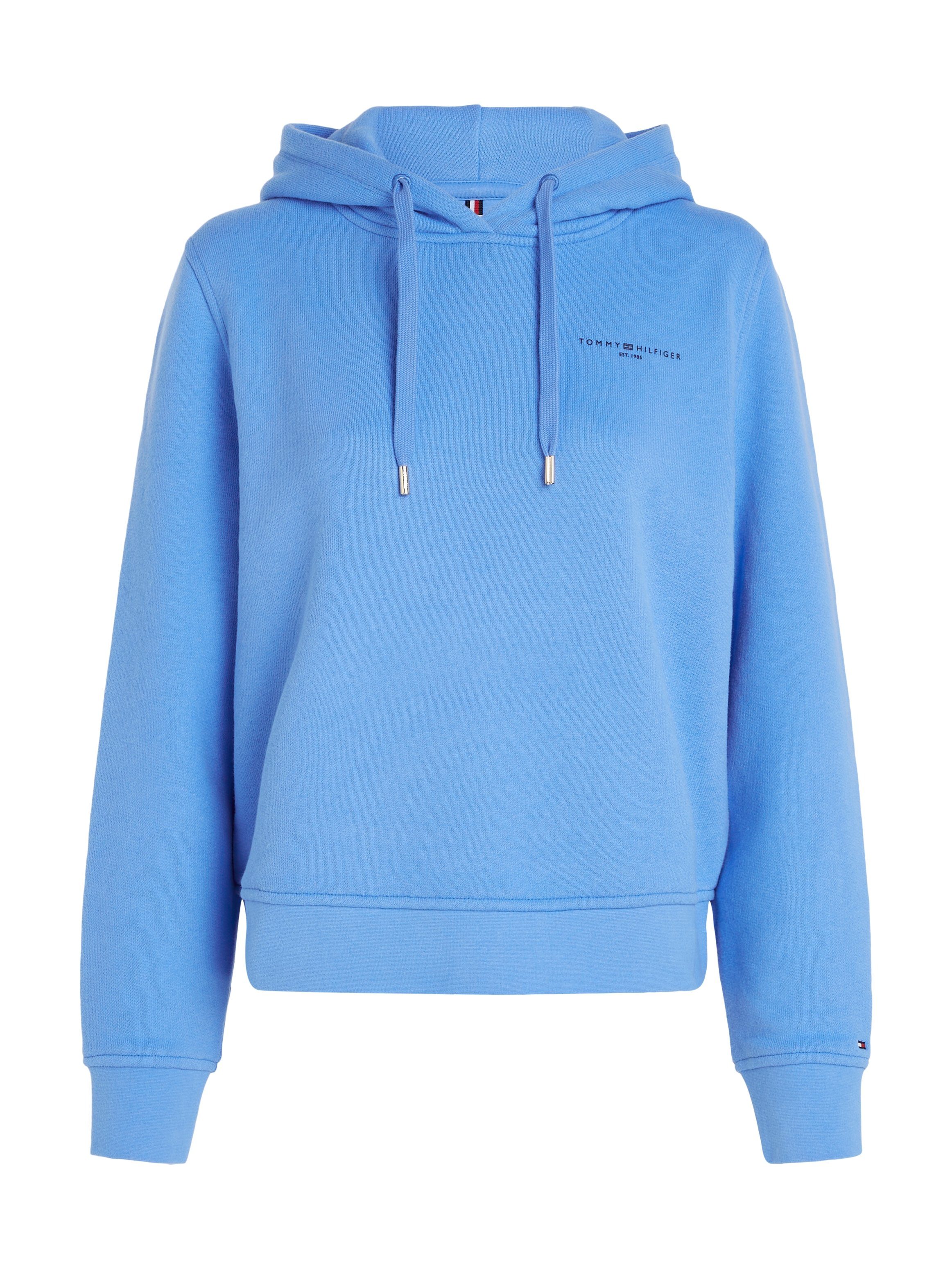 Tommy Hilfiger Hoodie 1985 RLX MINI CORP LOGO HOODIE met logo opschrift op borsthoogte