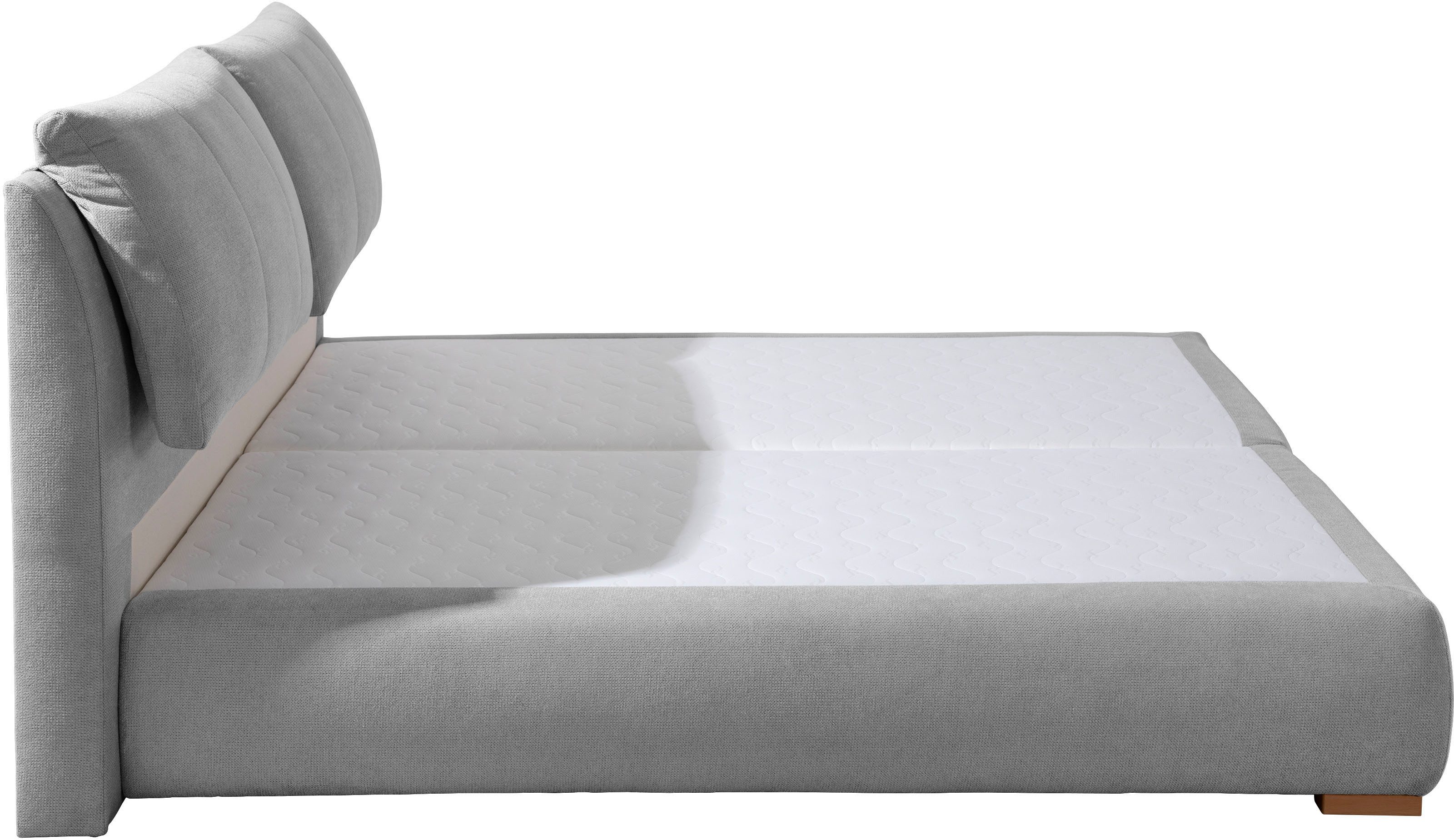 Home affaire Boxspring Breitenthal afneembare rugkussens met klittenband