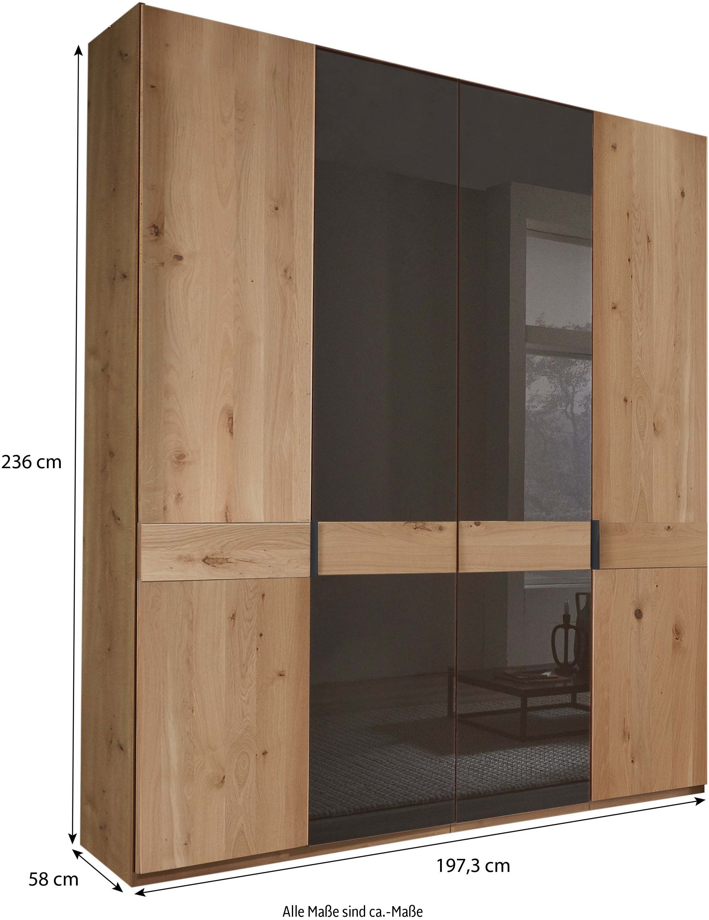WIEMANN Draaideurkast Cardiff incl. deurdemper