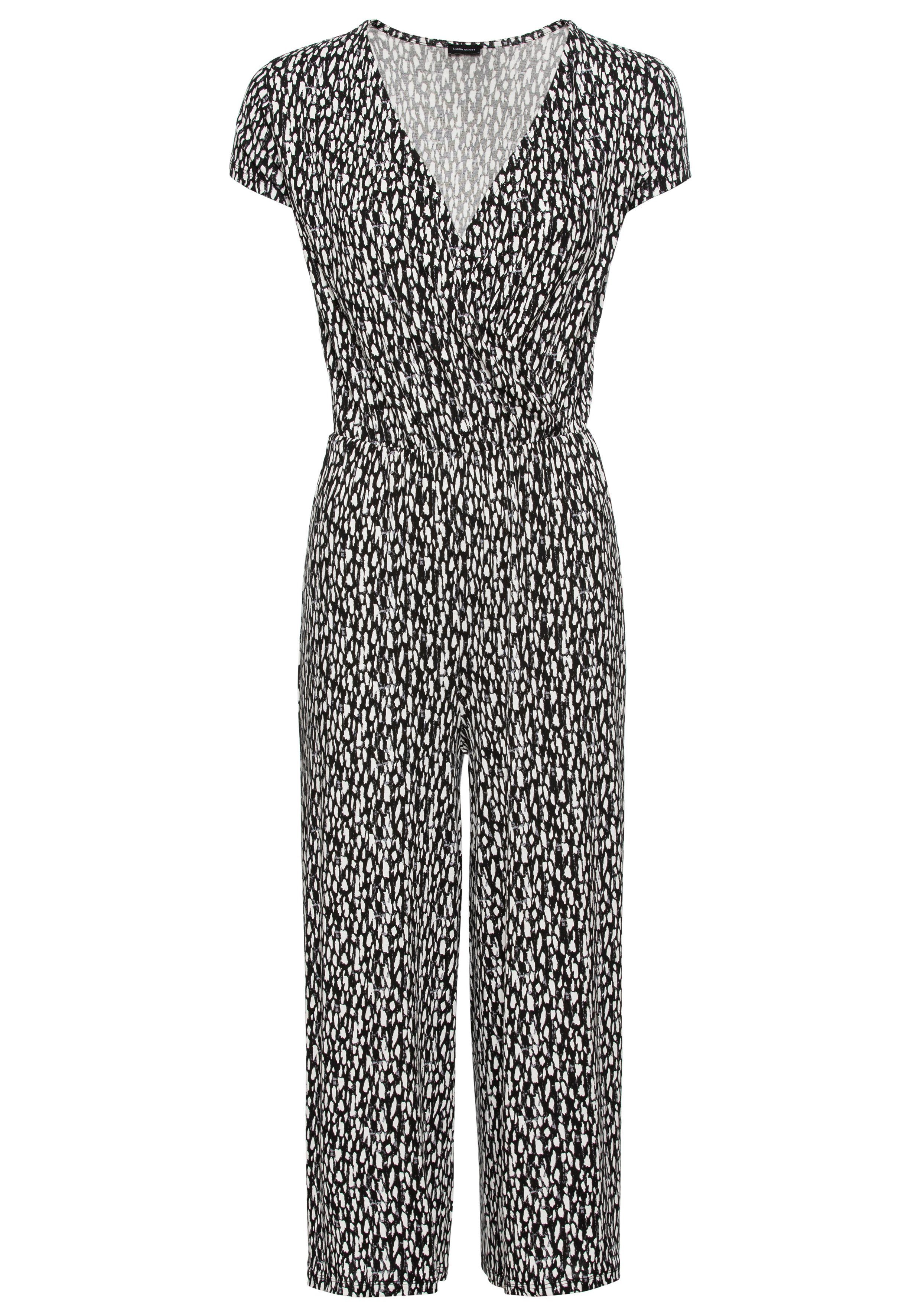 Laura Scott Jumpsuit met v-hals