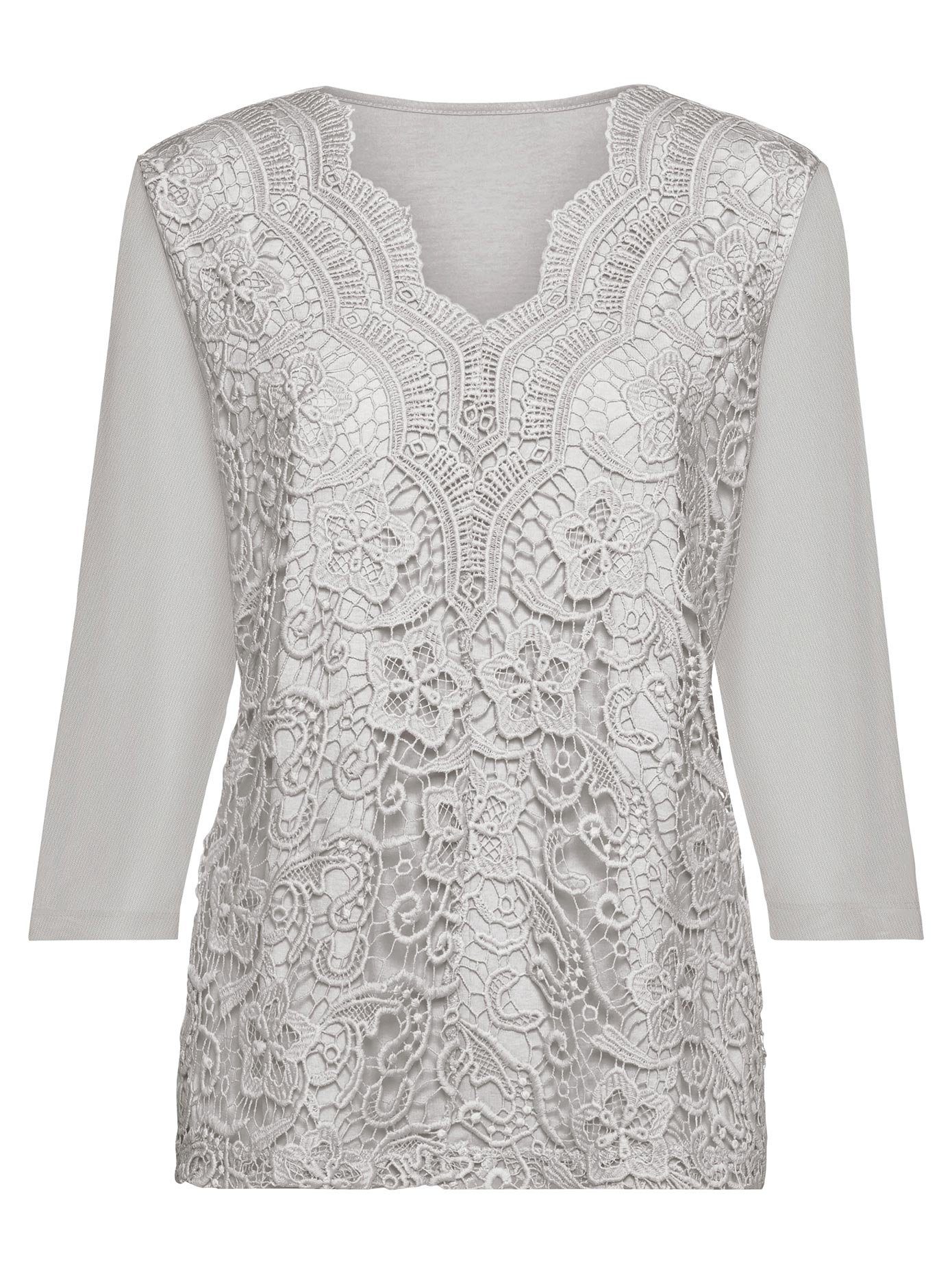 Lady Kanten Shirt (1-delig)