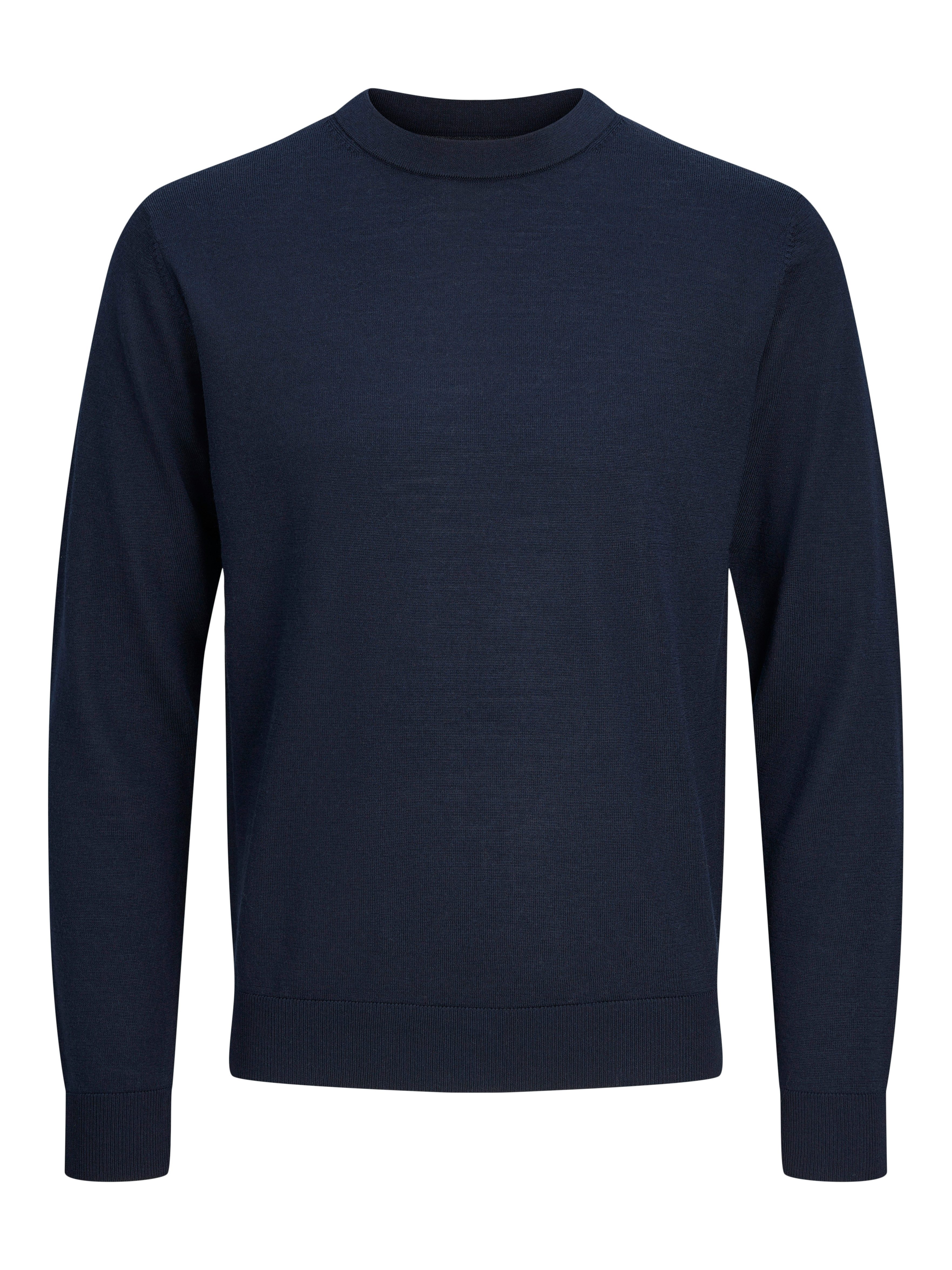 Jack & Jones Trui met ronde hals JPRBLAMARK MERINO KNIT CREW NECK LN