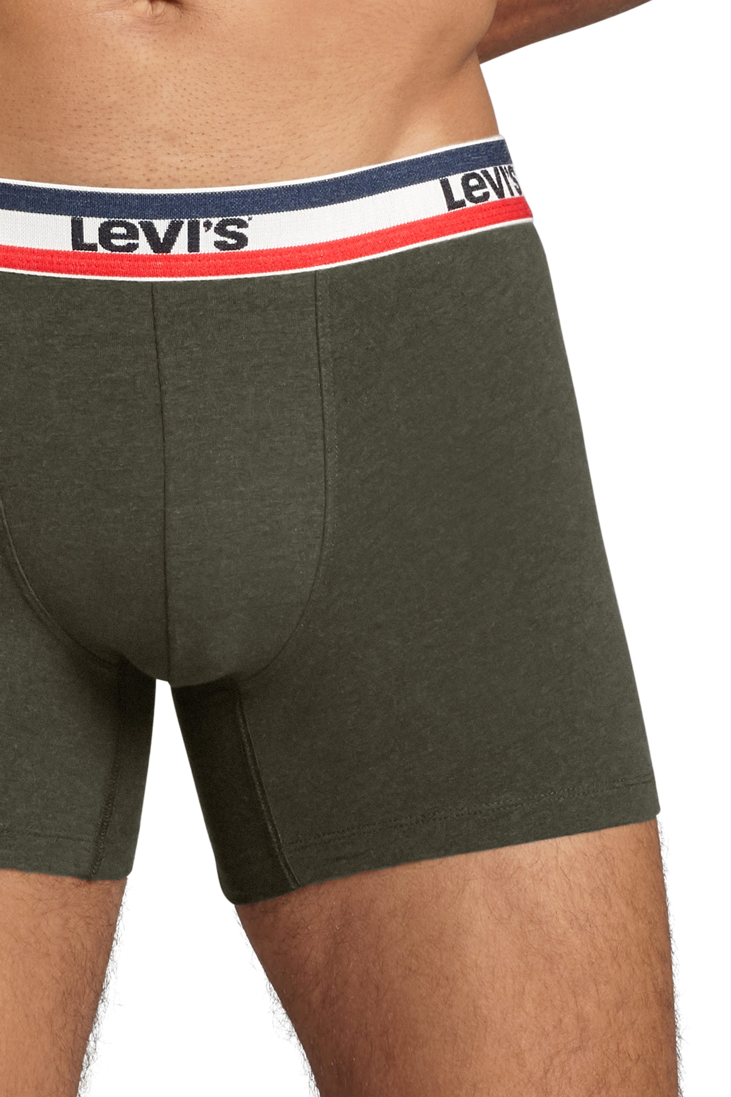 Levi's® Boxershort LEVIS MEN SPRTSWR LOGO BOXER BRIEF 3P (Set van 3)