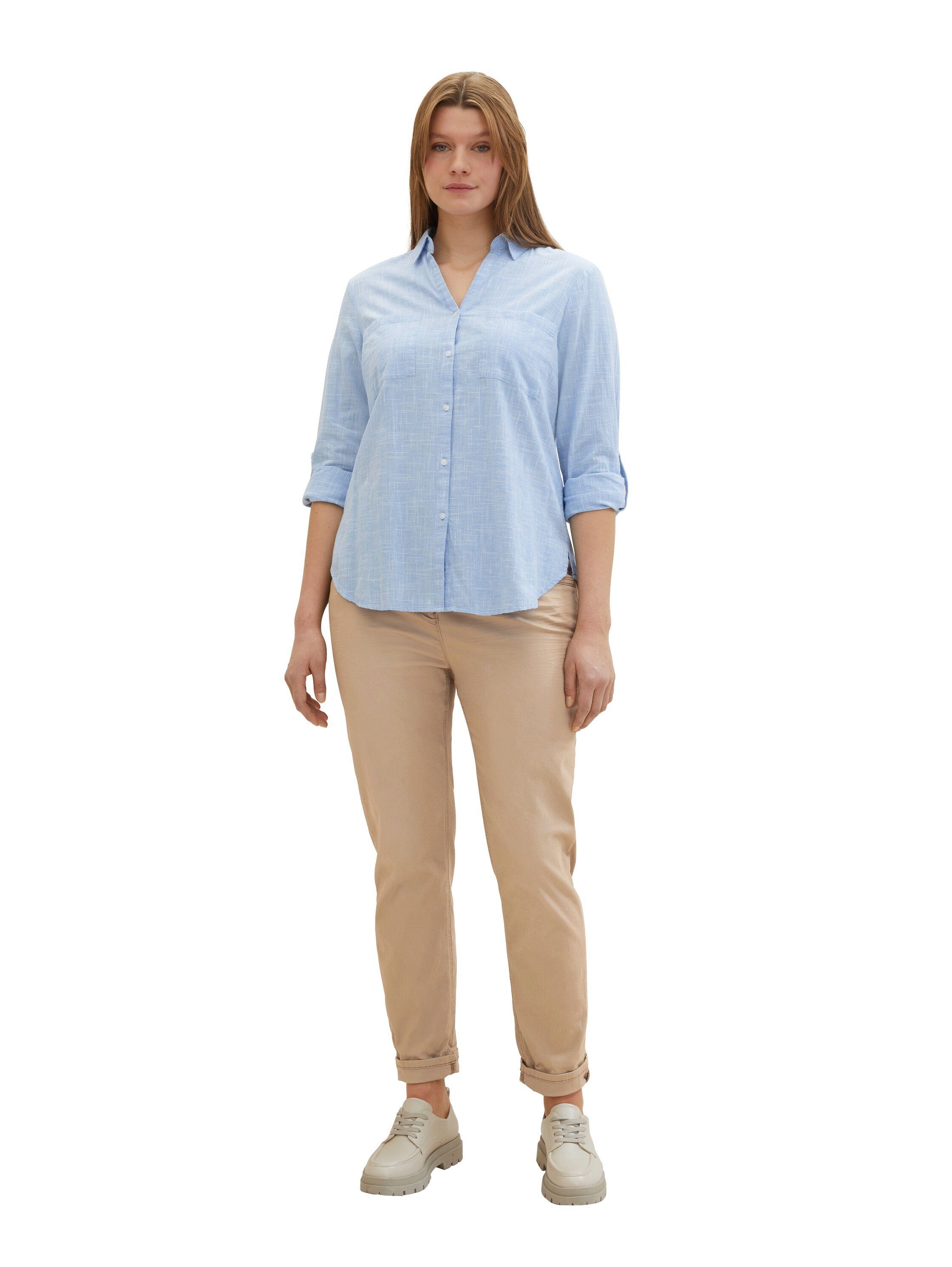 TOM TAILOR MY TRUE ME Shirtblouse met opgestikte borstzakken