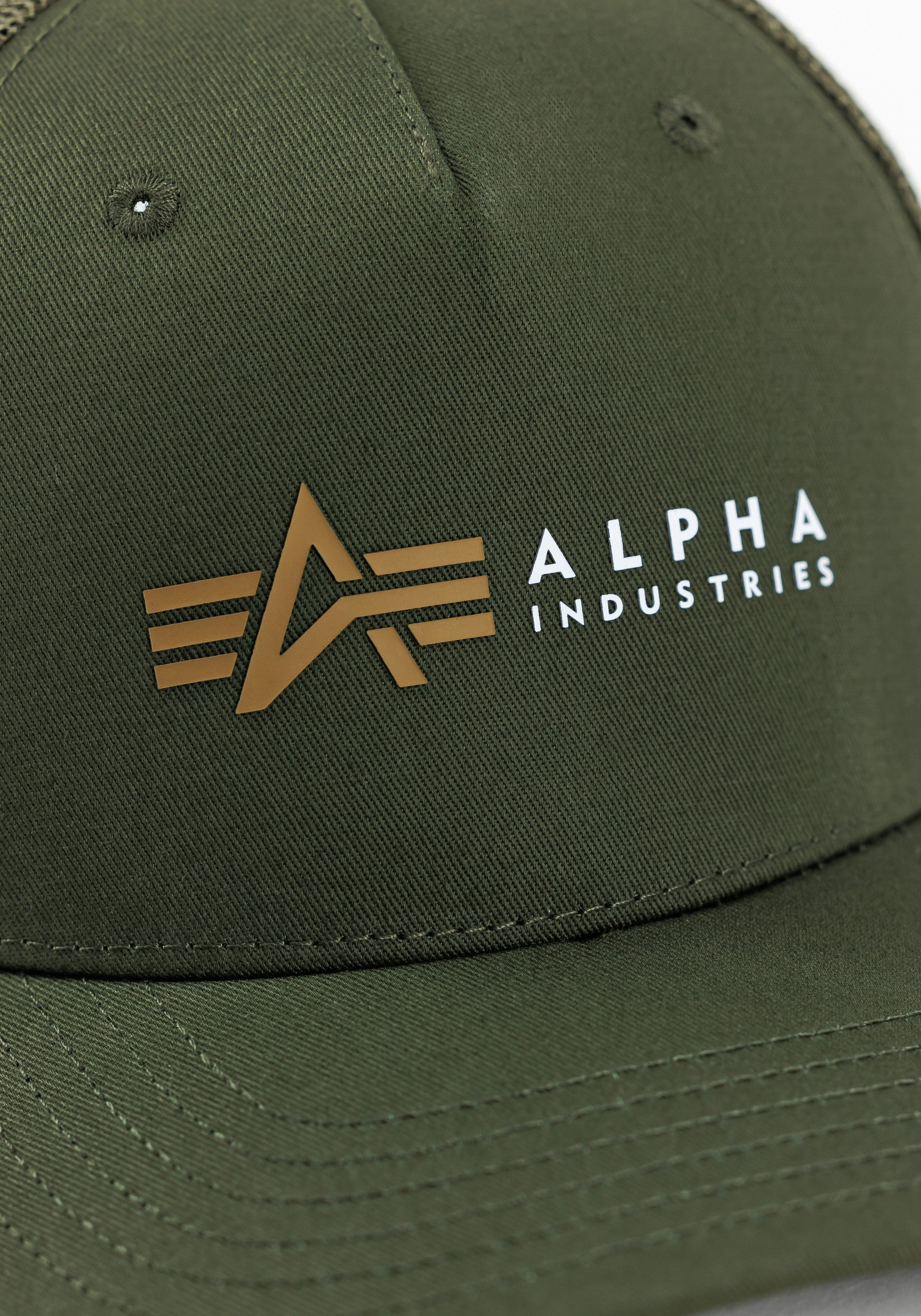 Alpha Industries Truckerpet Alpha Industries Accessoires - Headwear Alpha Label Trucker Cap