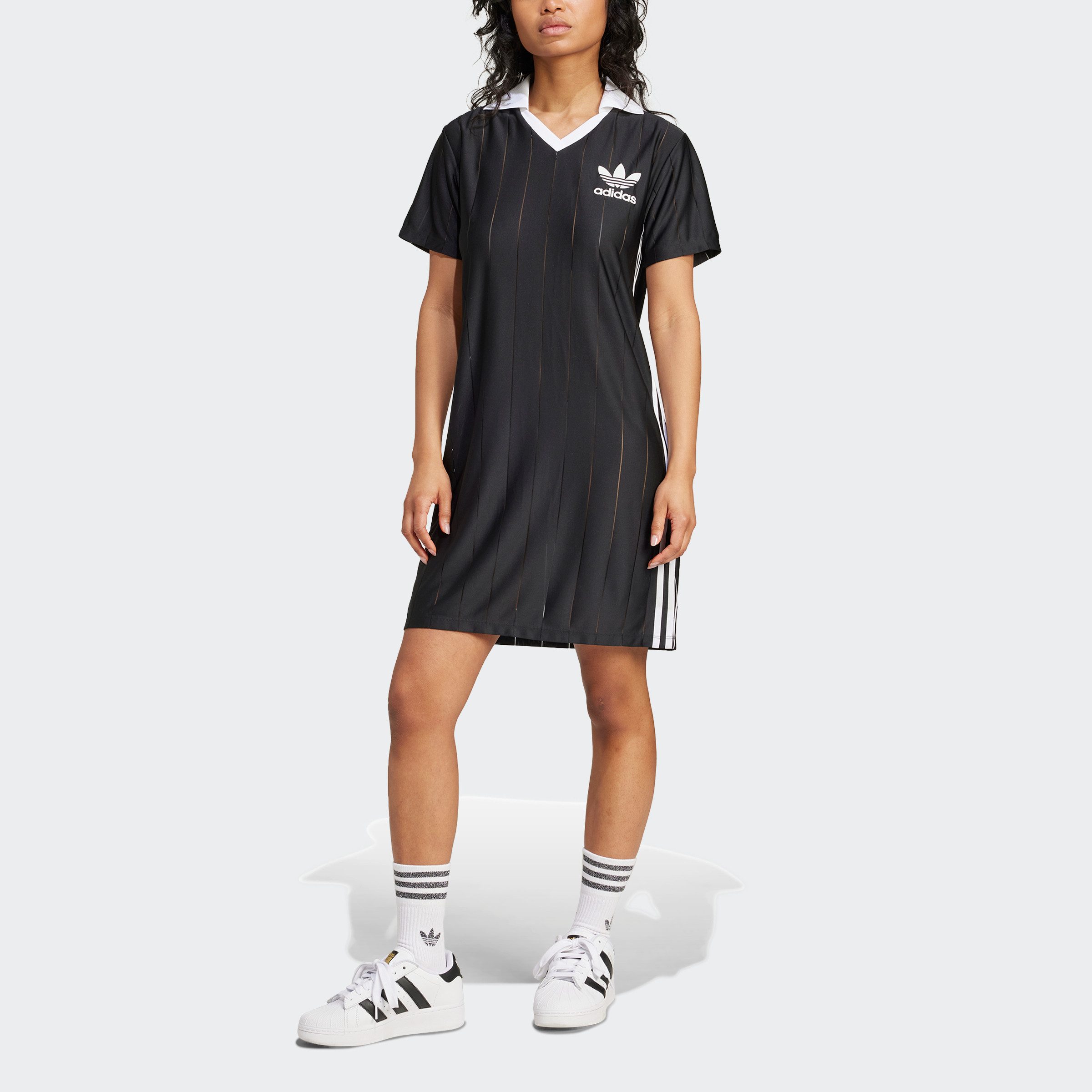adidas Originals Shirtjurk 3 S PNST DRESS (1-delig)