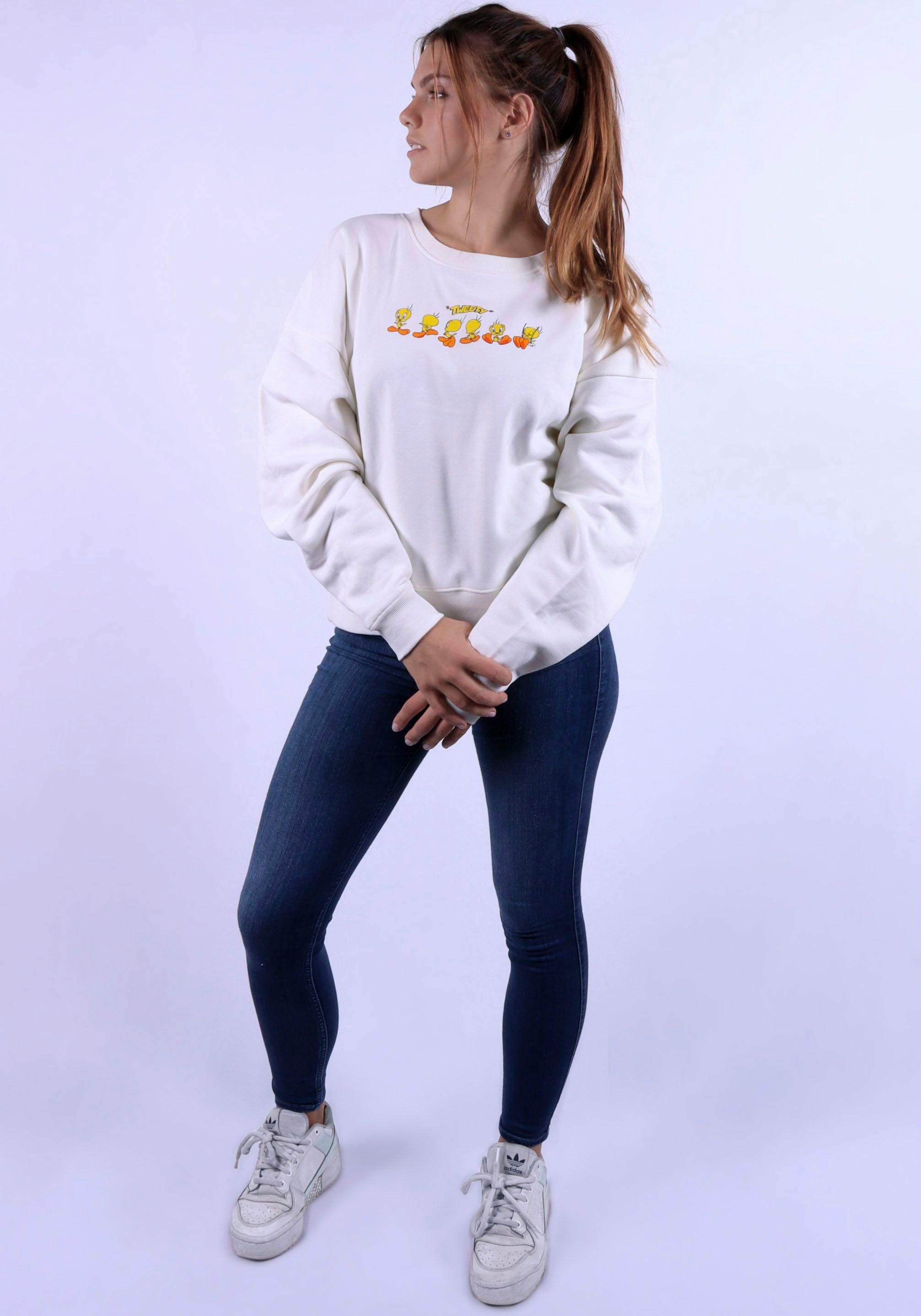 Capelli New York Sweatshirt met charmant tweety-motief