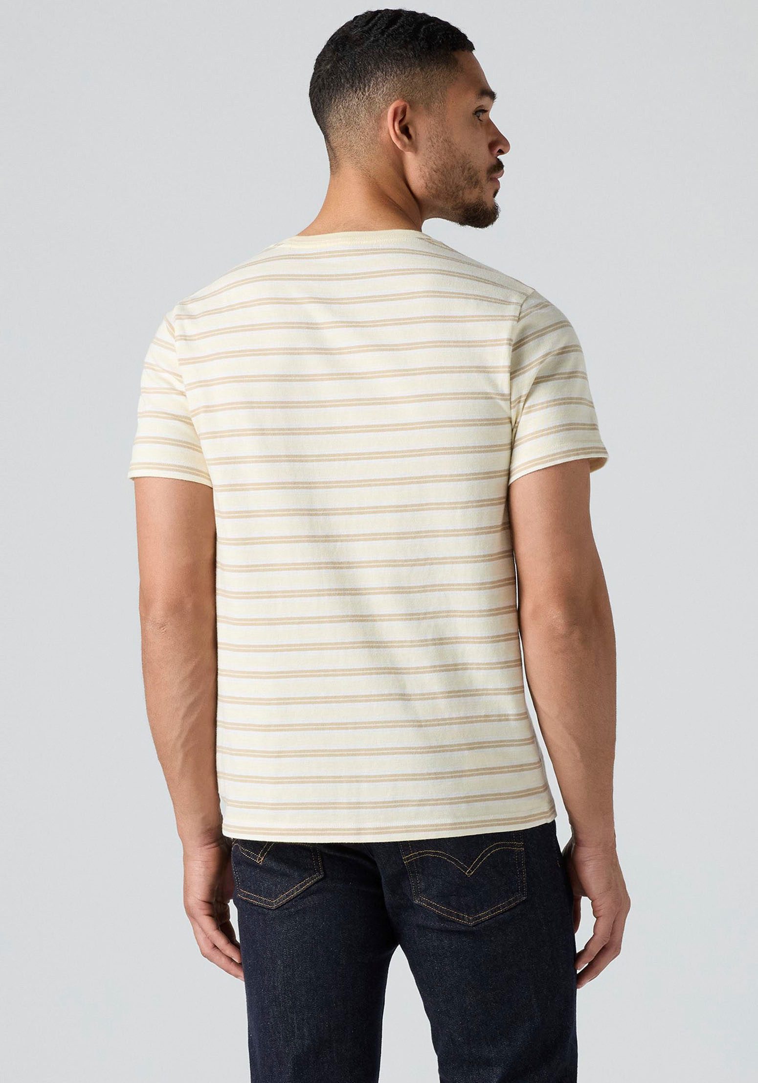 Levi's® T-shirt met gestreept patroon
