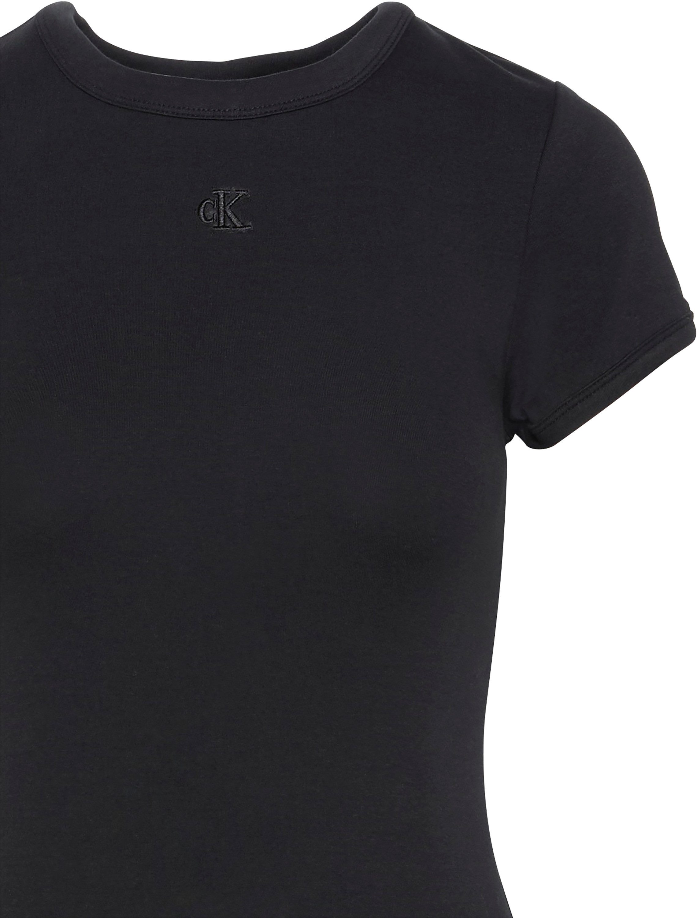 Calvin Klein Jerseyjurk SS CTN CNTR 1X1 RB S
