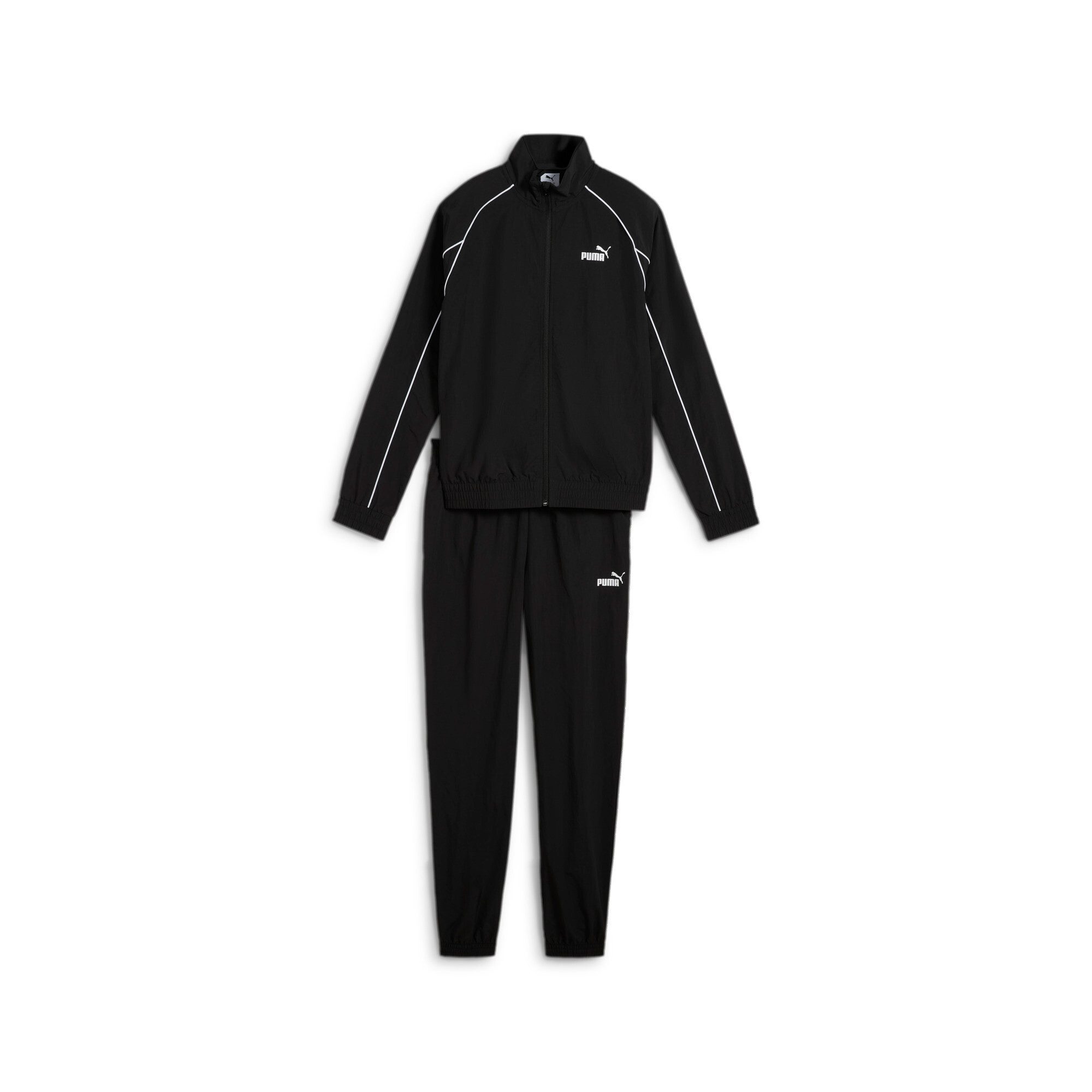 PUMA Joggingpak WOVEN TRACKSUIT CL (2-delig) fitness maat S zwart
