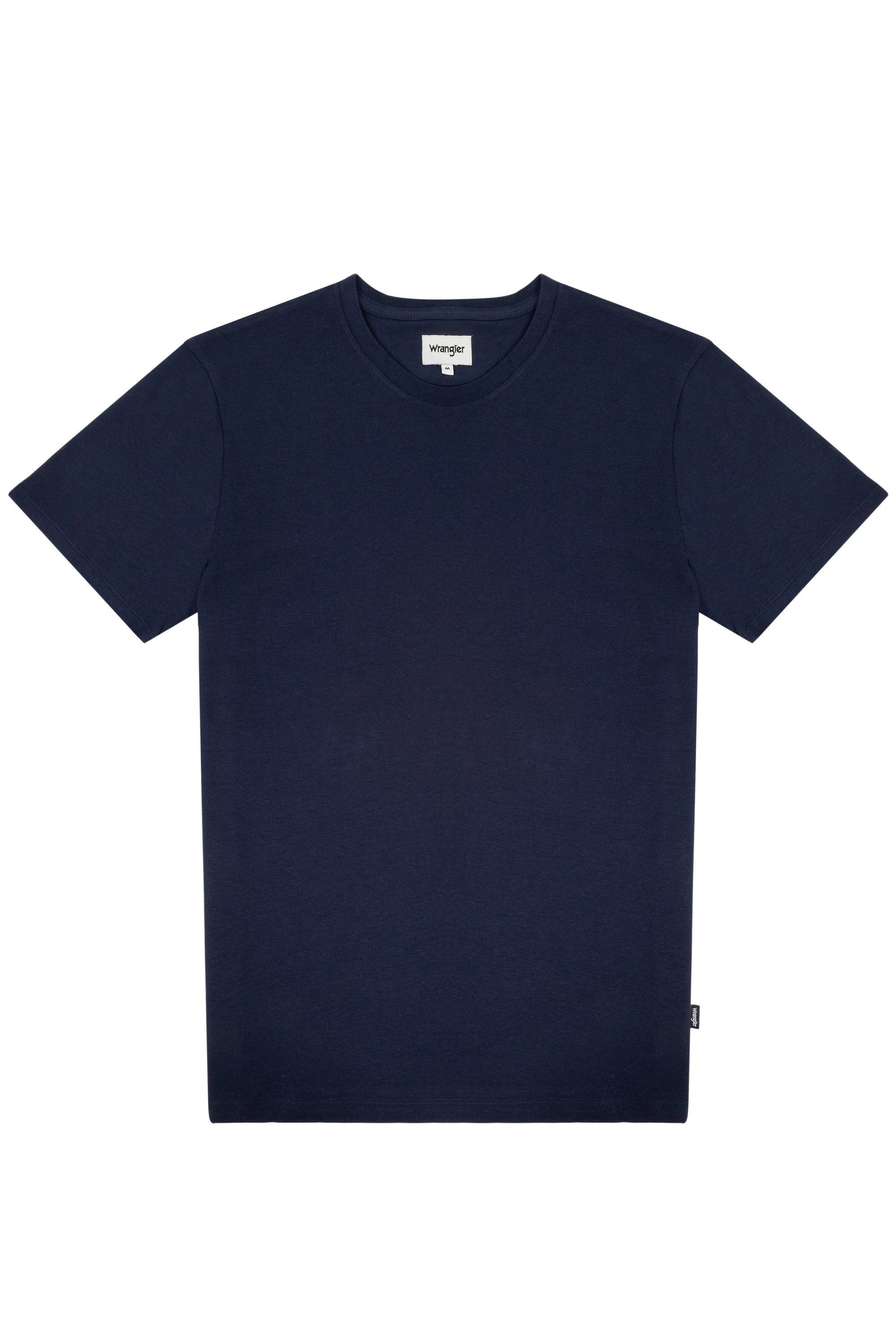 Wrangler Shirt met ronde hals (set, 2-delig)