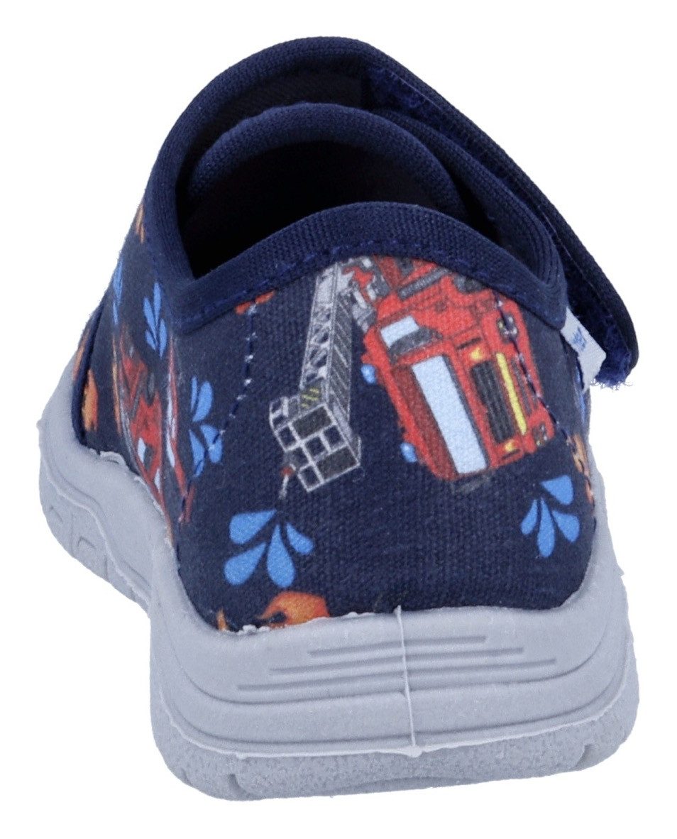 Richter Pantoffels Mailo WMS: Medium Klittenbandschoen met allover print, maat sjabloon om te downloaden