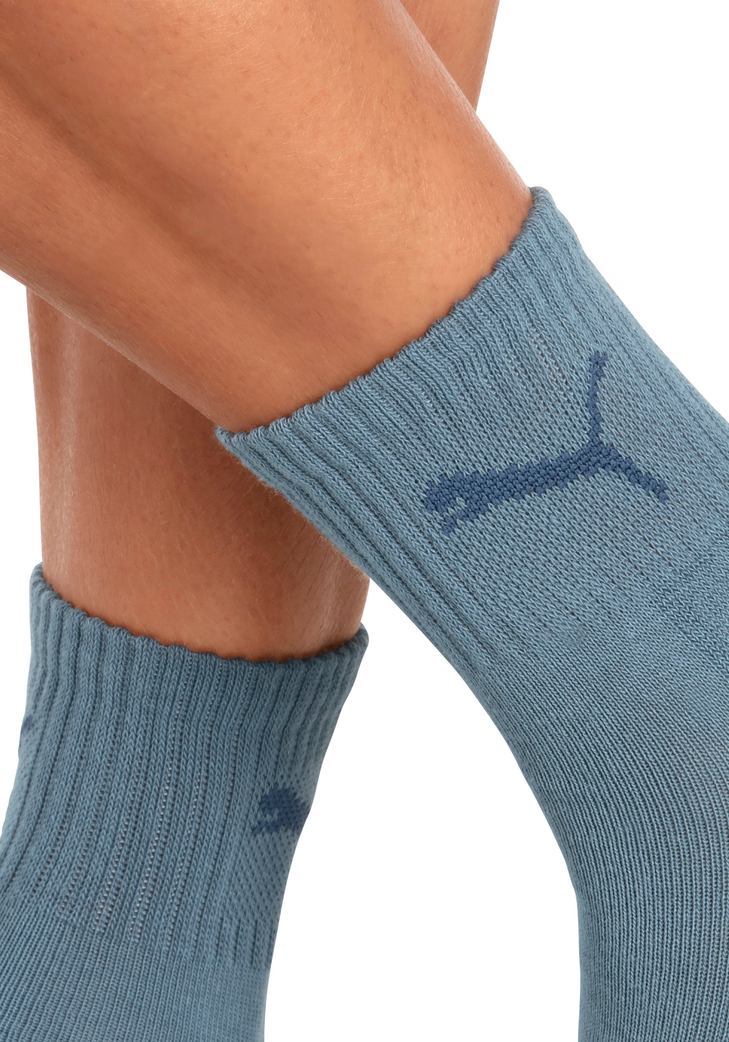 PUMA Sportsokken Short crew Gevoerde frotté-zool, ademend (3 paar)
