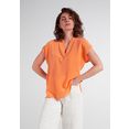 eterna blouse met korte mouwen 1863 by eterna - premium blouse met korte mouwen oranje