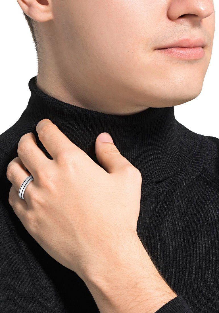 Amor Ring Black Stripes, 9619061-78-85-92-9721184