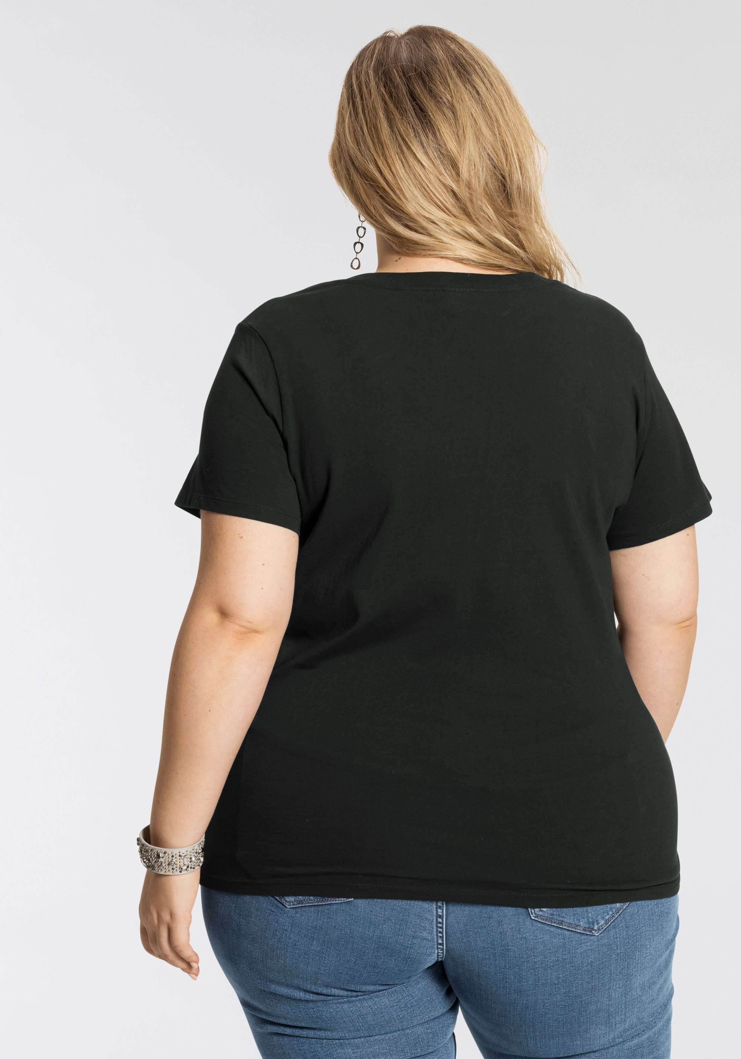 Levi's® Plus Shirt met V-hals V NECK TEE