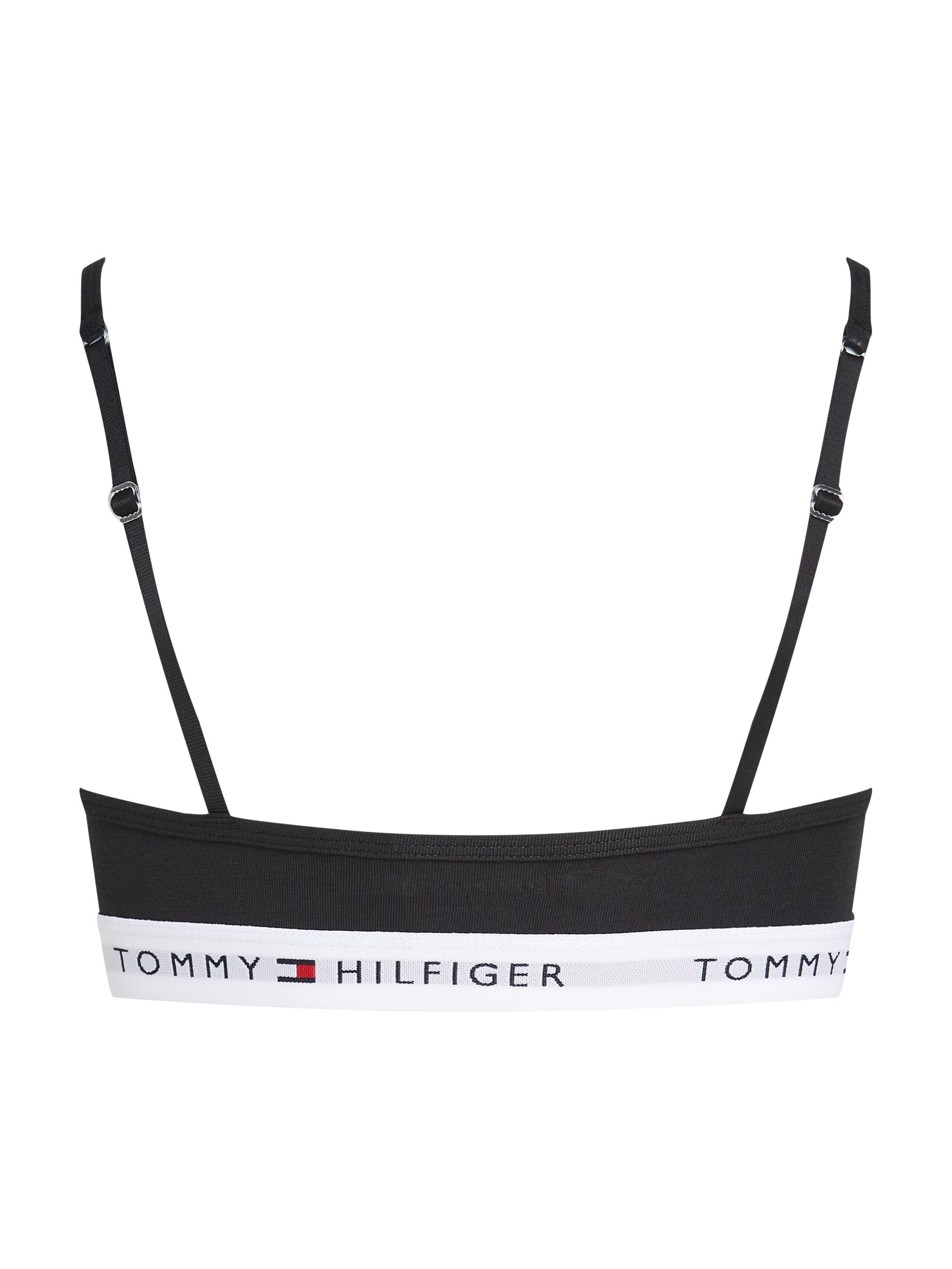 Tommy Hilfiger Underwear Triangel-bh met een logo-opschrift
