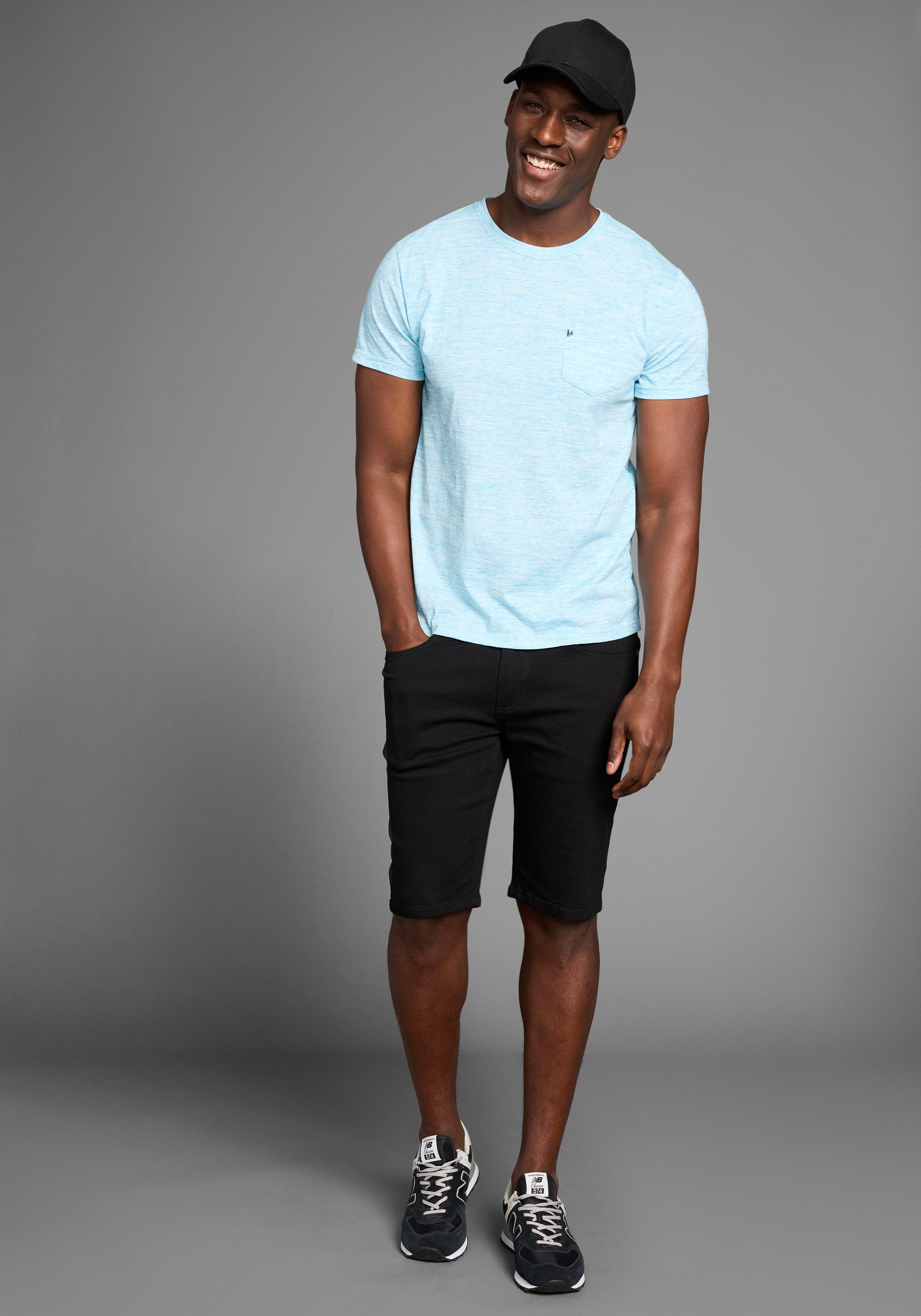 Bruno Banani Jeansshort Hutch-Shorts lage taillehoogte