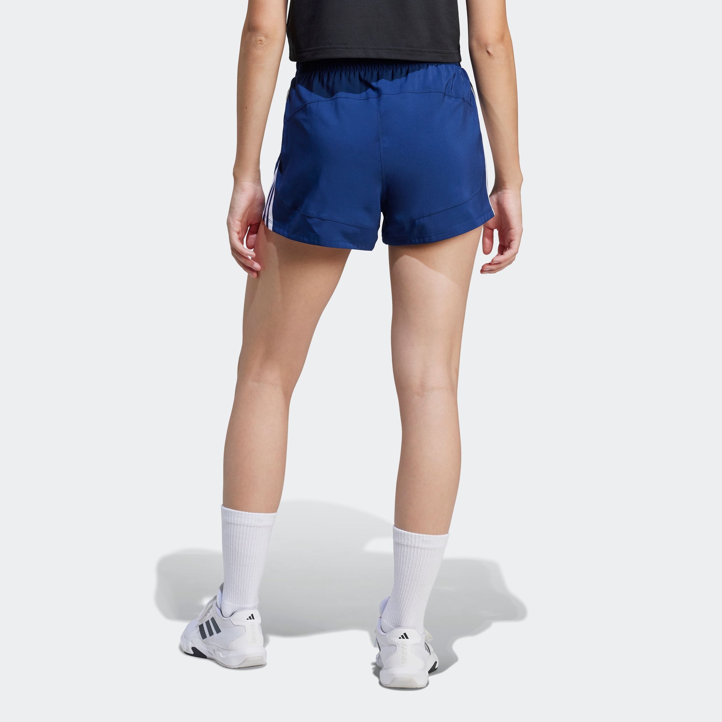 adidas Performance Short PACER WVN HIGH Geweven trainingsshorts met hoge taille (1-delig)