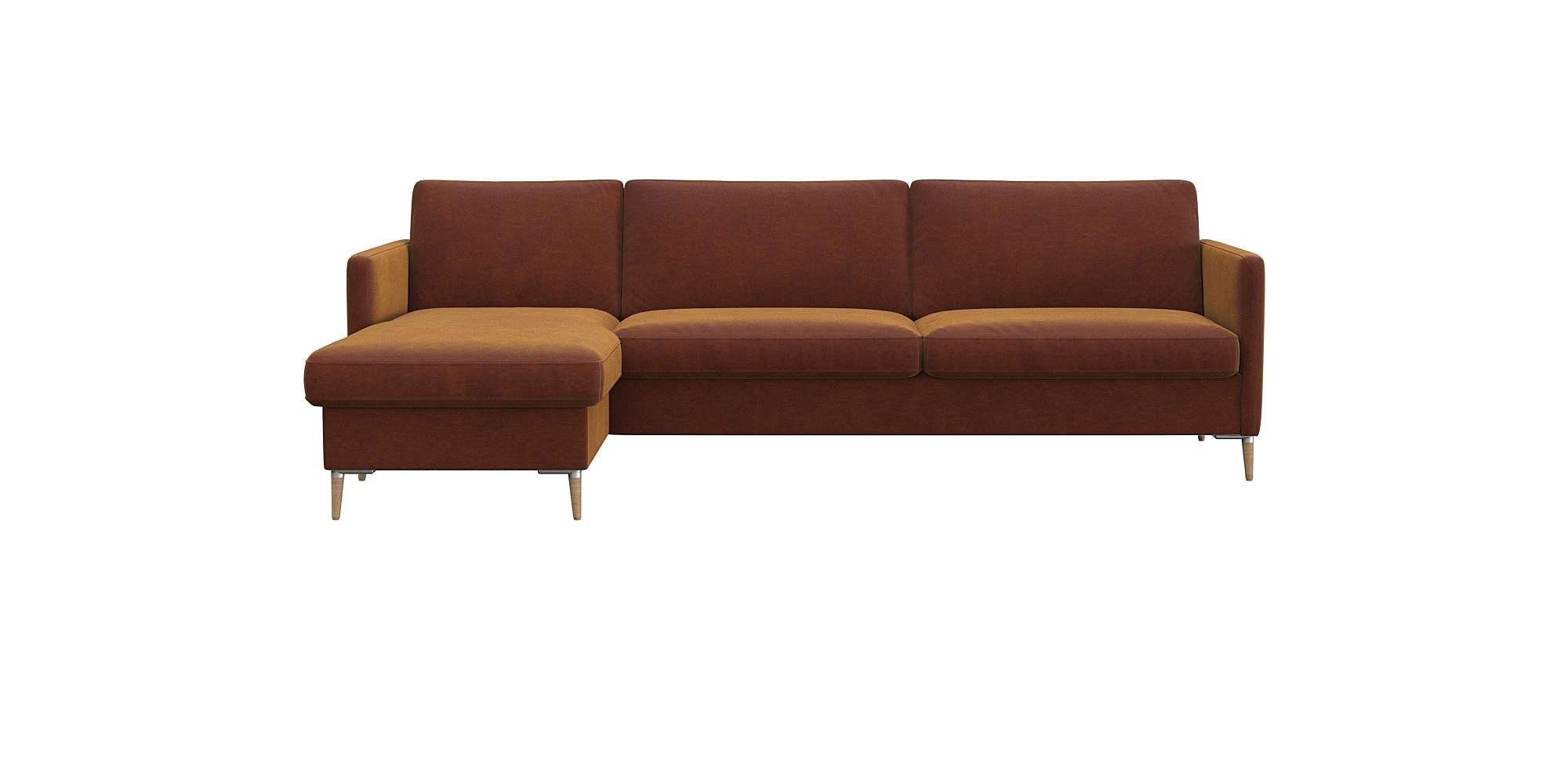 FLEXLUX Hoekbank Fiore, super zitcomfort door koudschuim in de zitting, L-vorm , hoekbanken