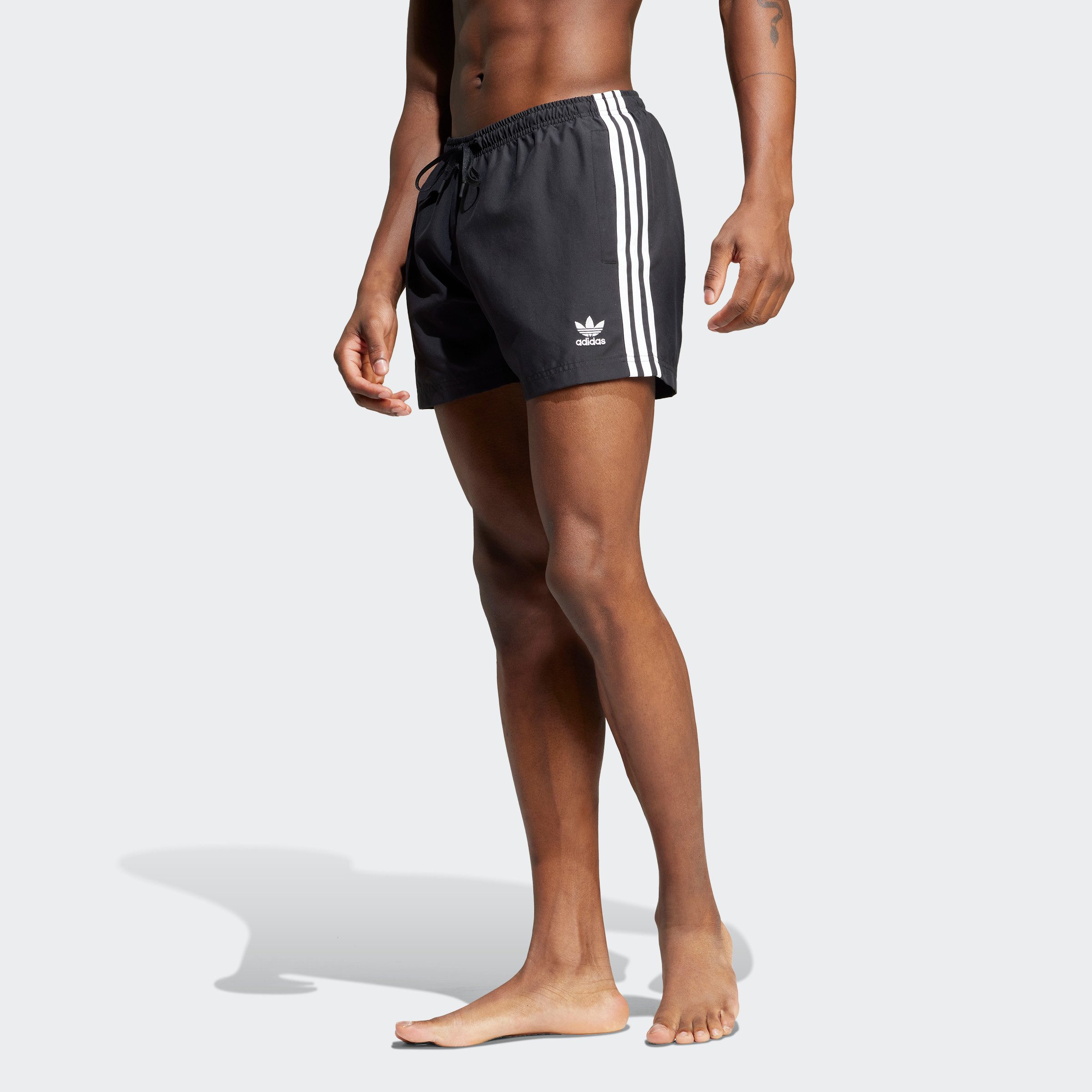Adidas Adicolor 3-Stripes 5-inch Zwemshort Zwart- Heren Zwart