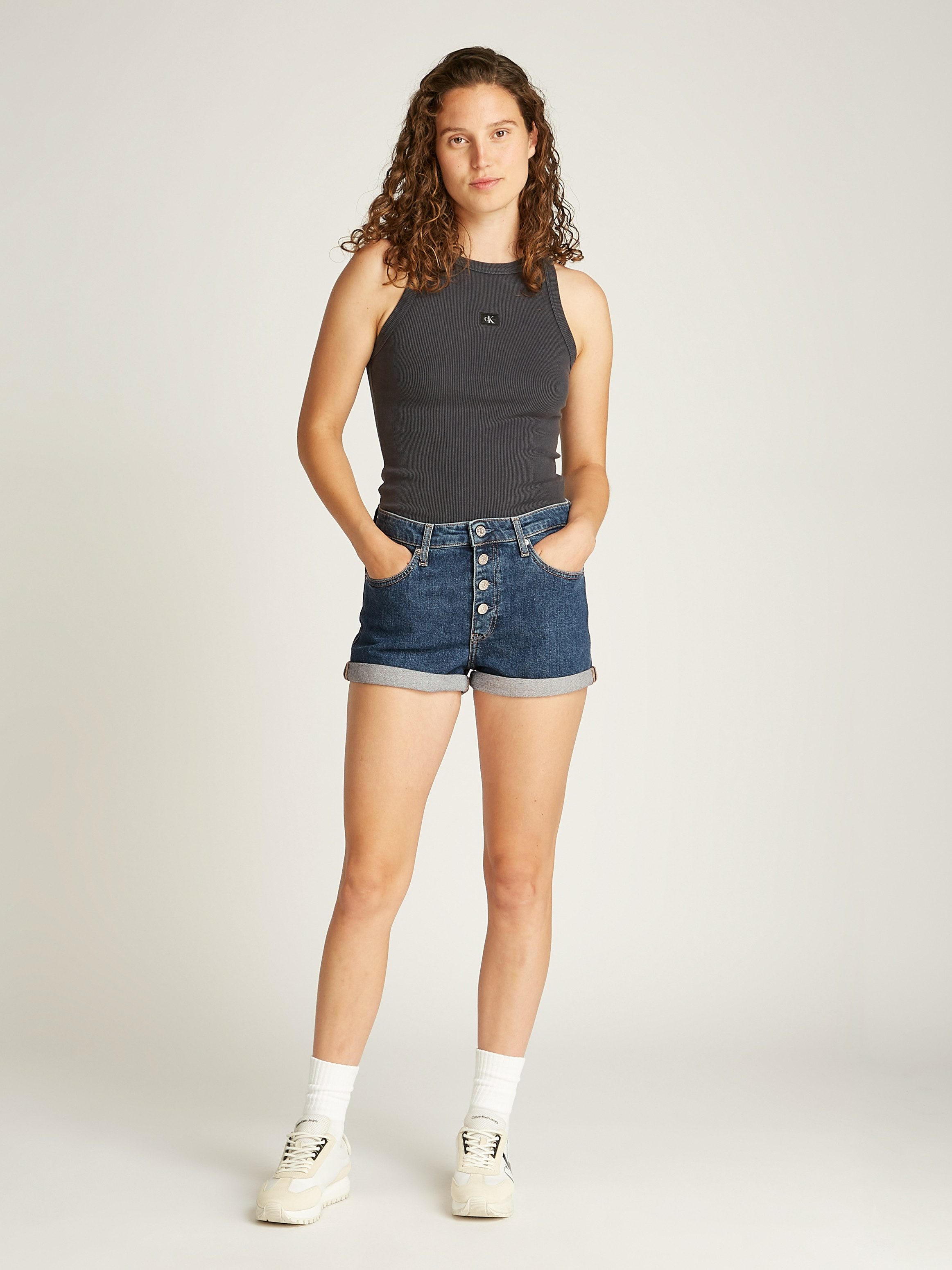 Calvin Klein Short 90s DENIM SHORT in stijl van de jaren 90