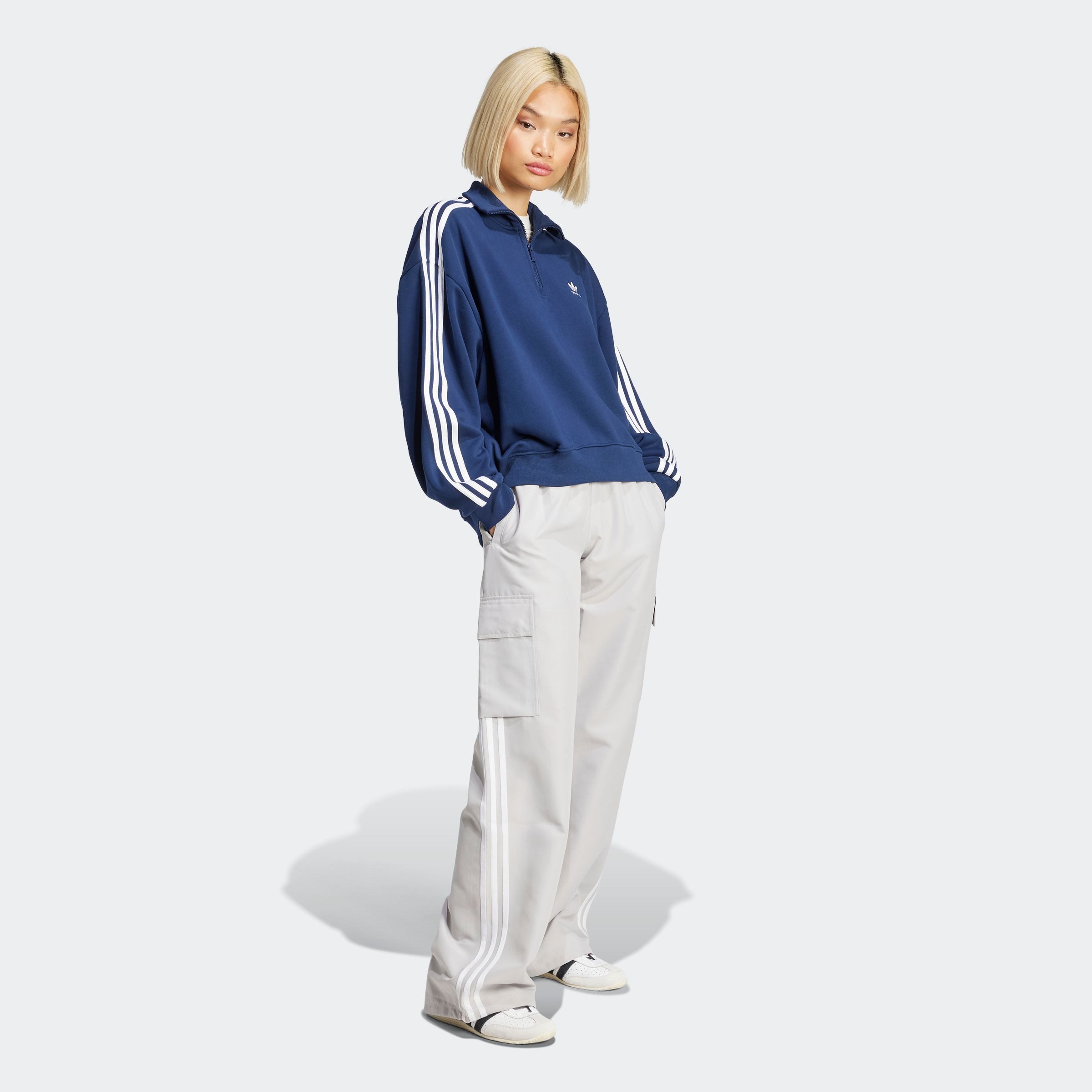 adidas Originals Hoodie HALFZIP CREW FT