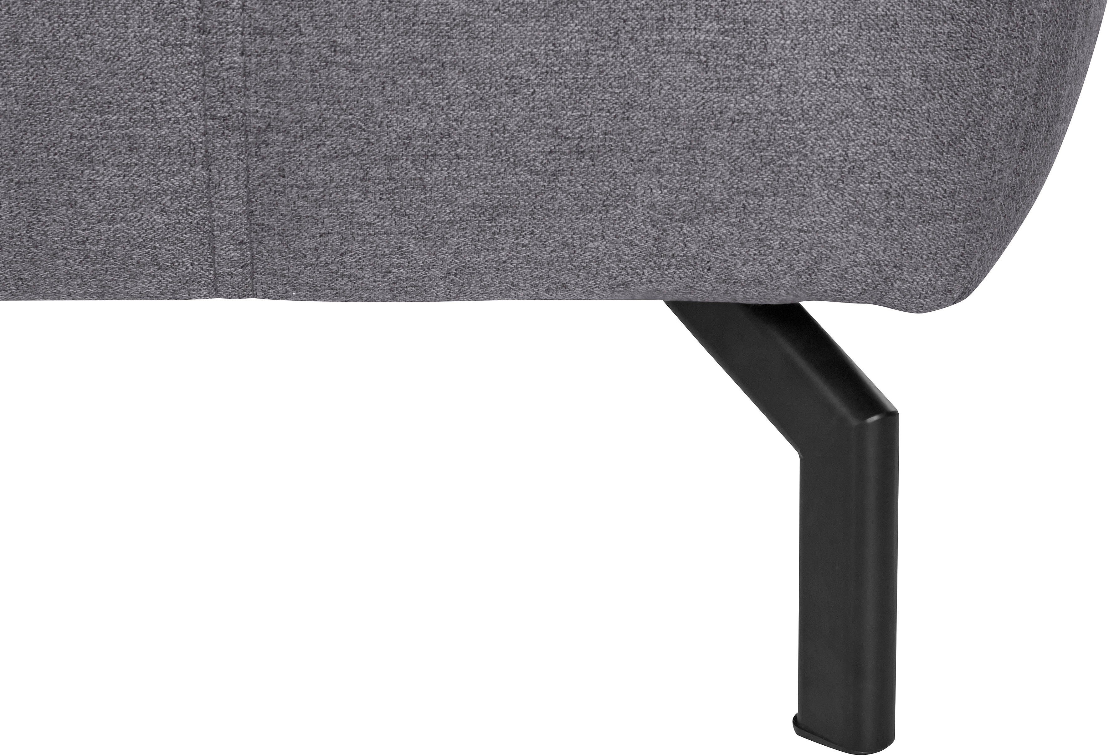 DOMO collection Hoekbank Cunelli mooie zitnaden als designelement, stevige zitcomfort, L-vorm