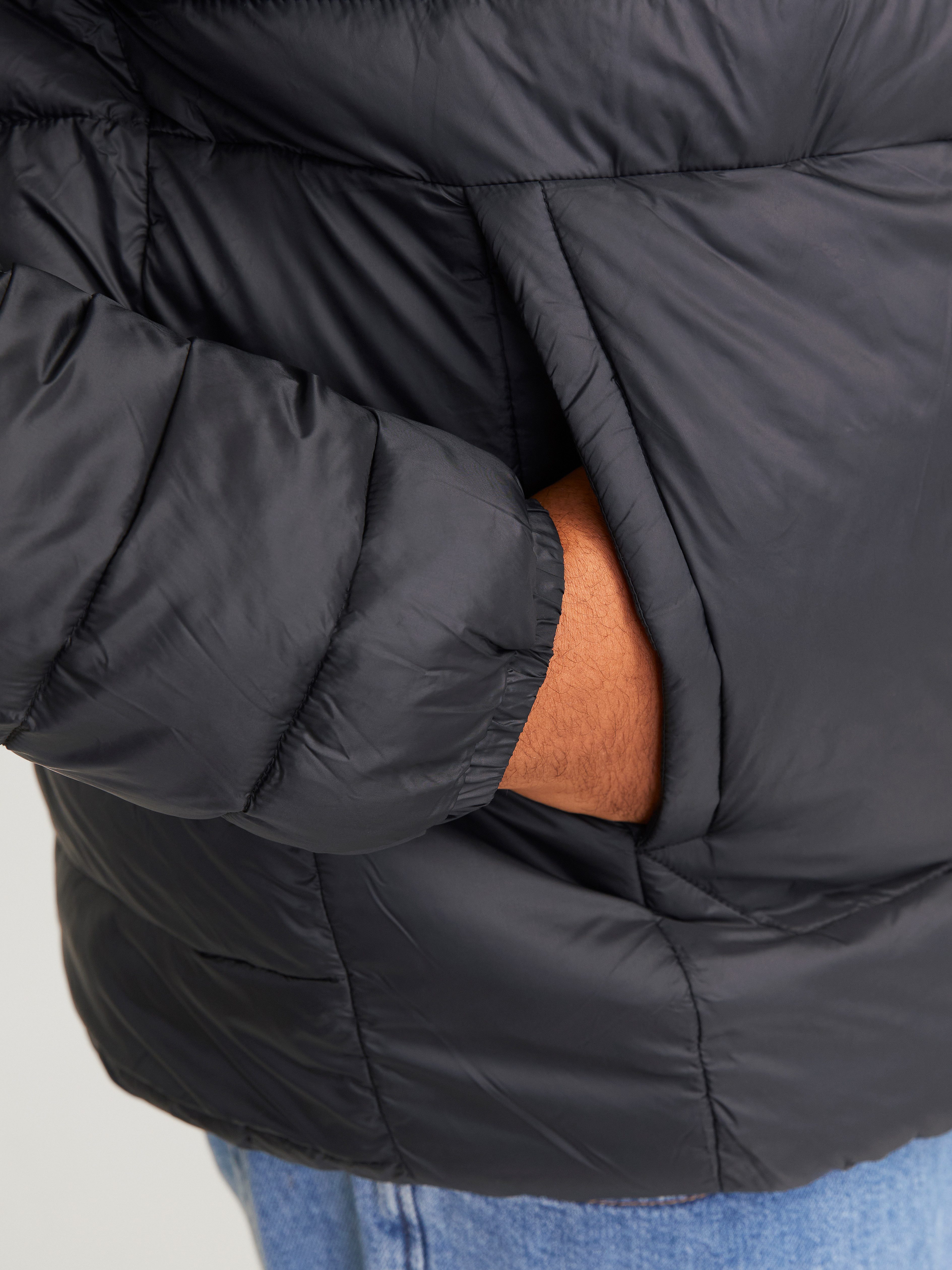 Jack & Jones PlusSize Gewatteerde jas JJESPRINT PUFFER COLLAR NOOS PLS