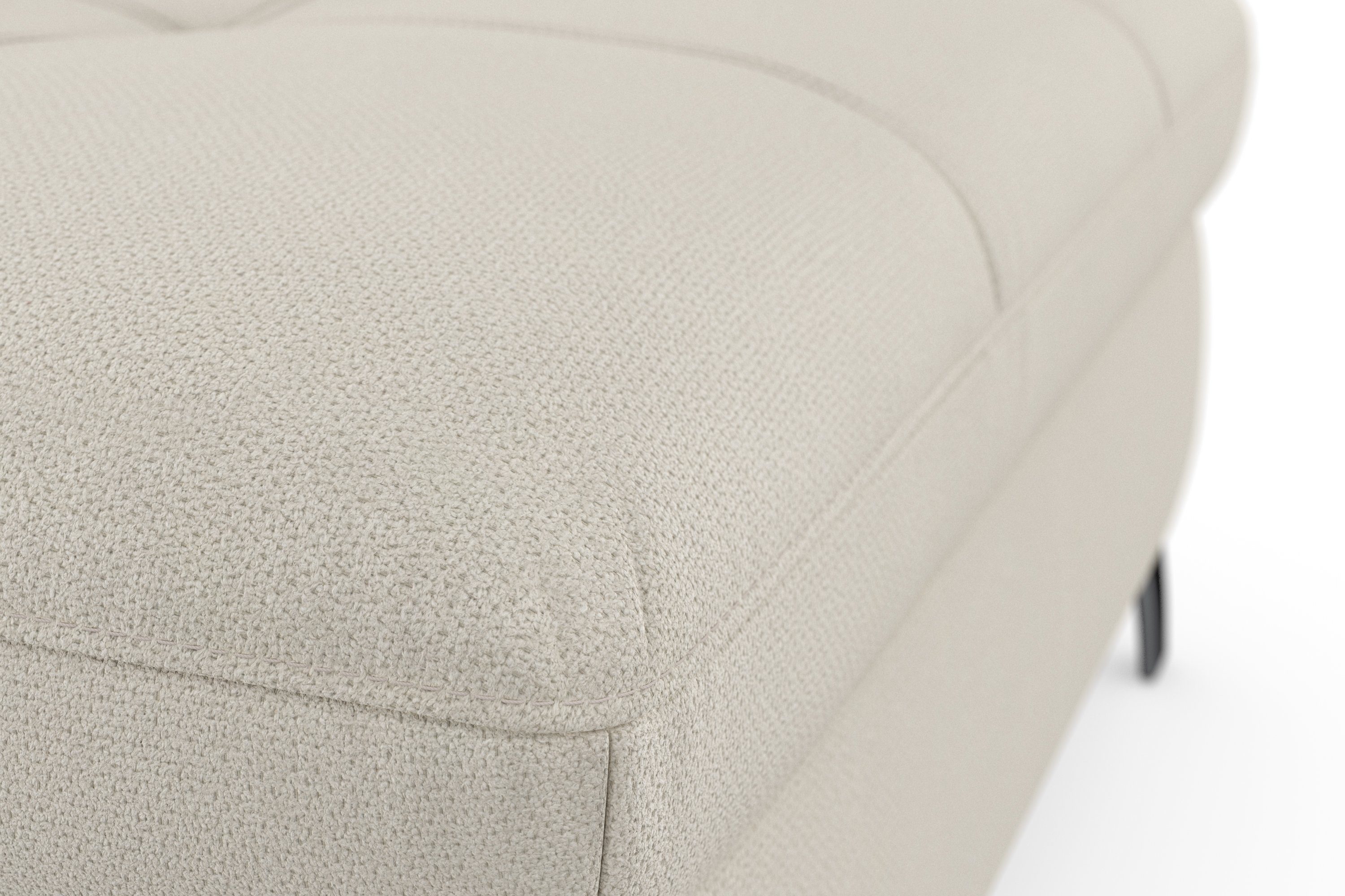 sit&more Hocker met bergruimte Maggiore met bergruimte en moderne metalen poten