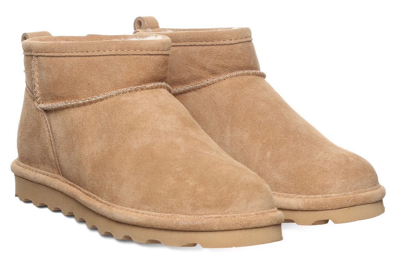 Bearpaw Winterlaarzen Shortama winterlaarzen, instaplaarzen met uitneembare binnenzool