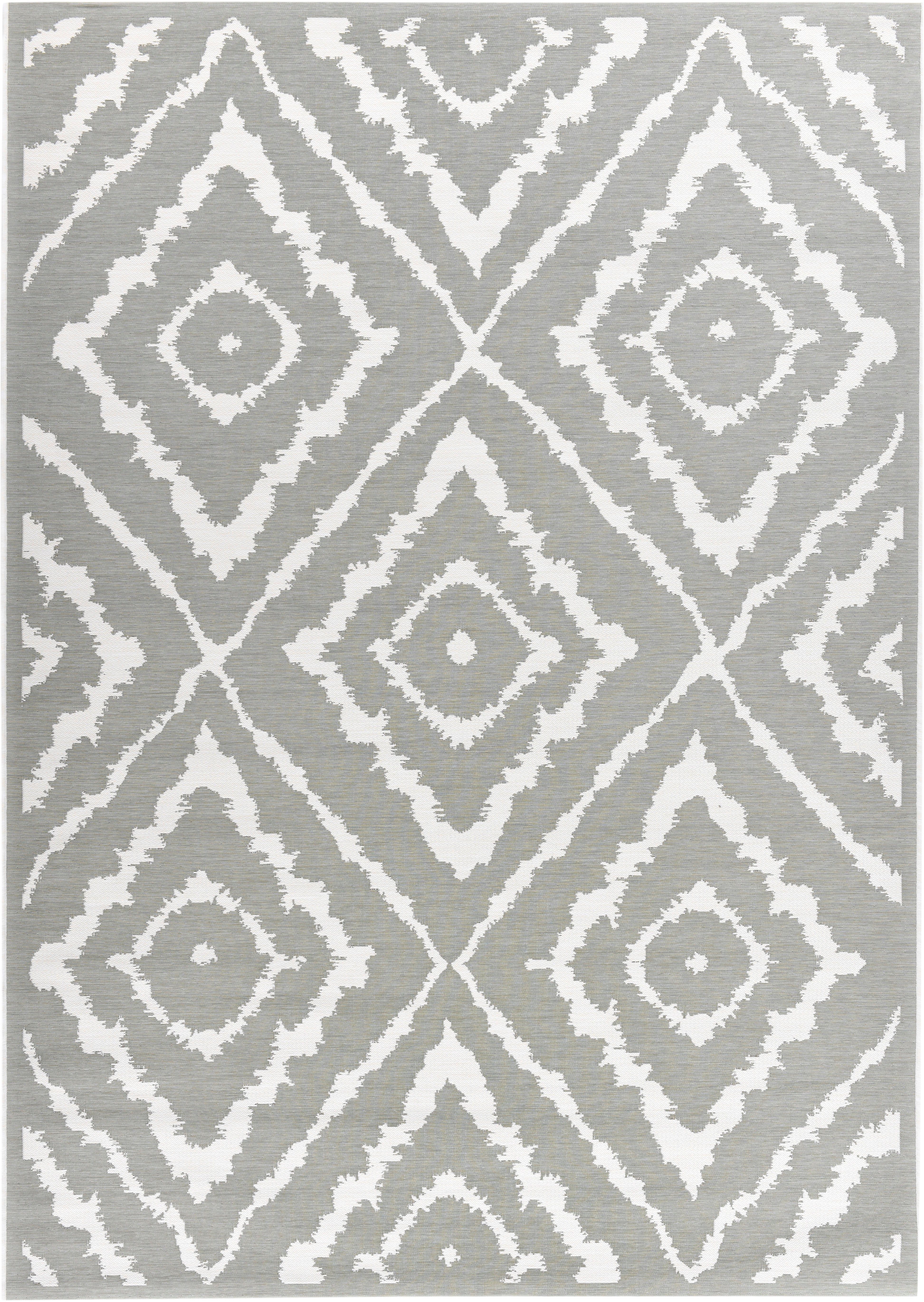TOM TAILOR HOME Vloerkleed Garden Pattern Platweefsel, modern geruit design, geschikt voor binnen en buiten