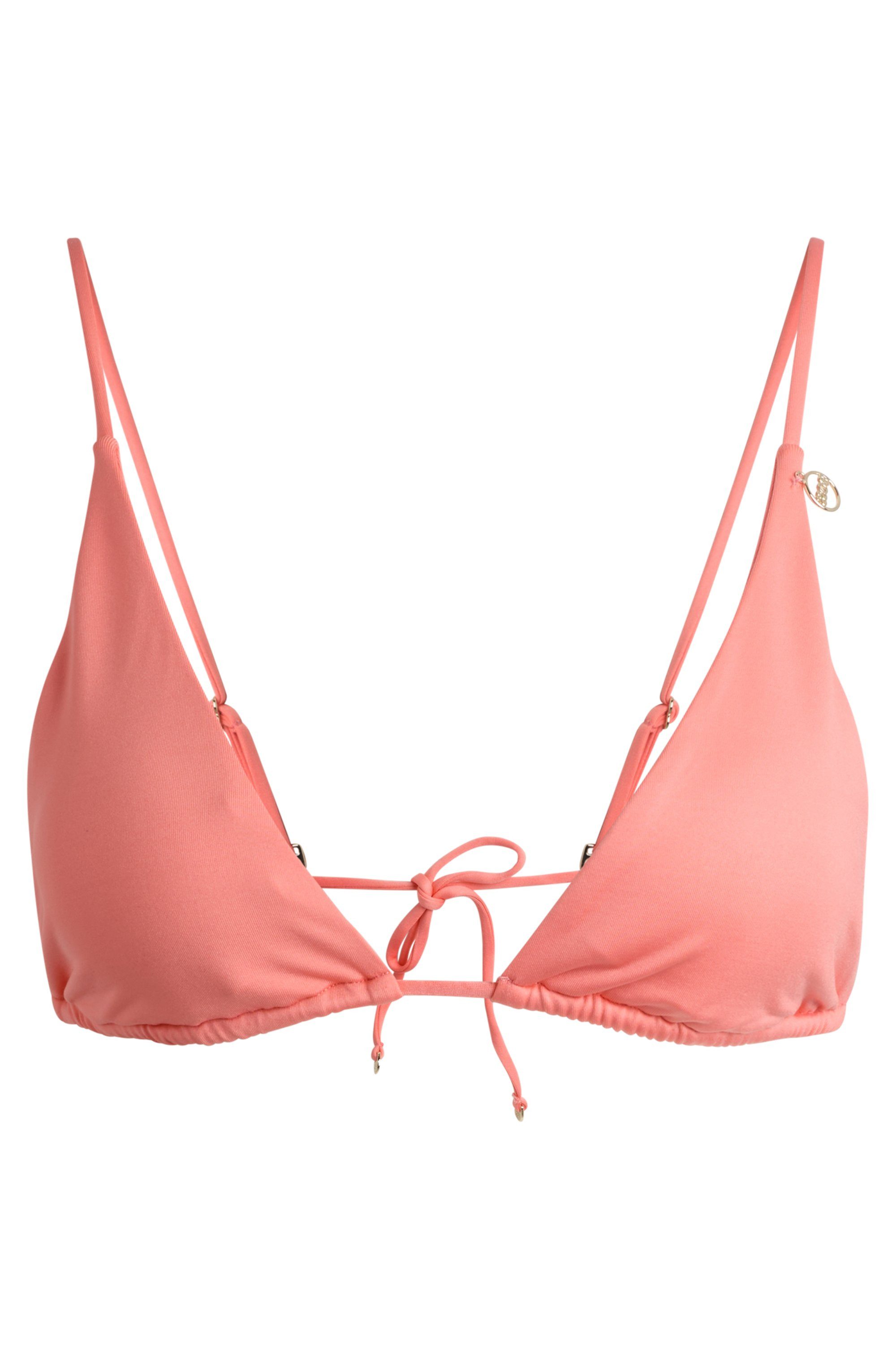 BOSS Triangel-bikinitop BELLA TRIANGLE met verstelbare schouderbanden