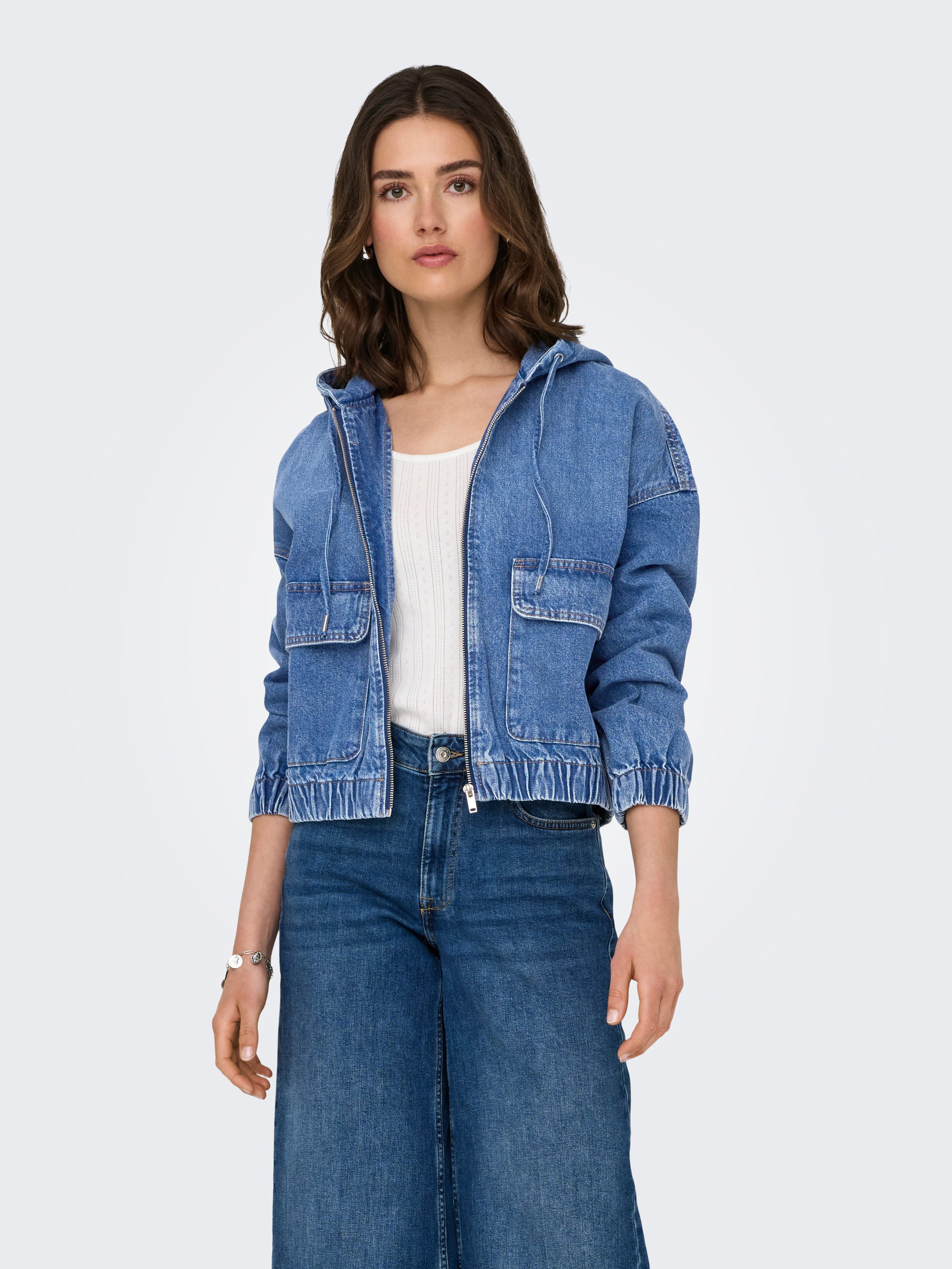 Only Jeansjack ONLKENZIE L/S DNM JACKET AKM