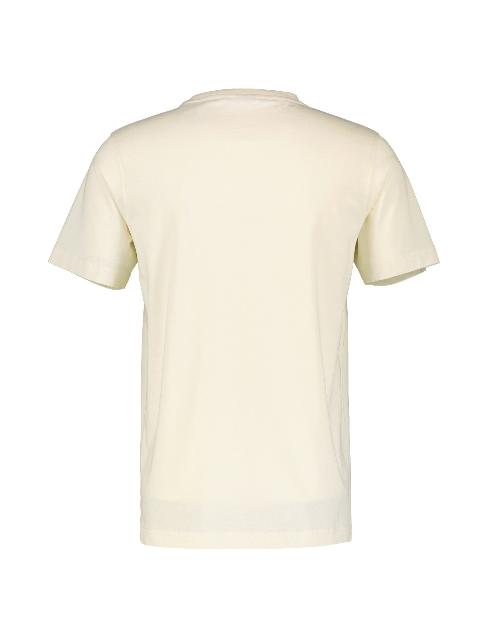 Lerros T-shirt Logo in reliëf op de borst