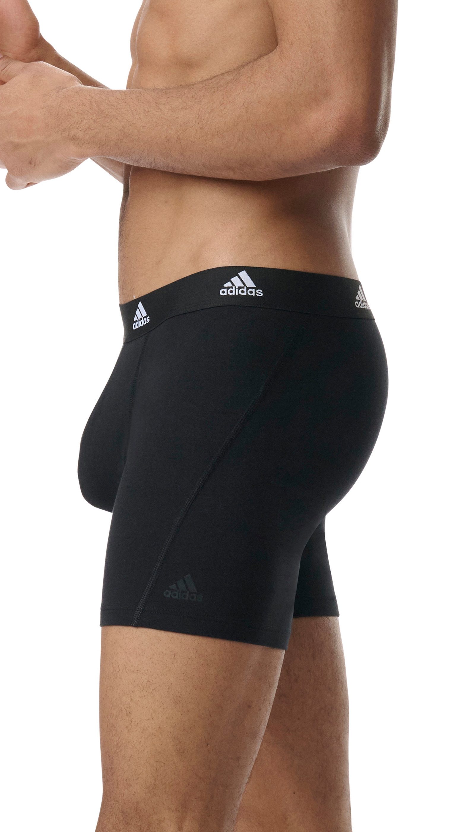 adidas Sportswear Boxershort "Active Flex Cotton" Real Cool Cotton™ snel drogen & vochtabsorberend (Set van 3)