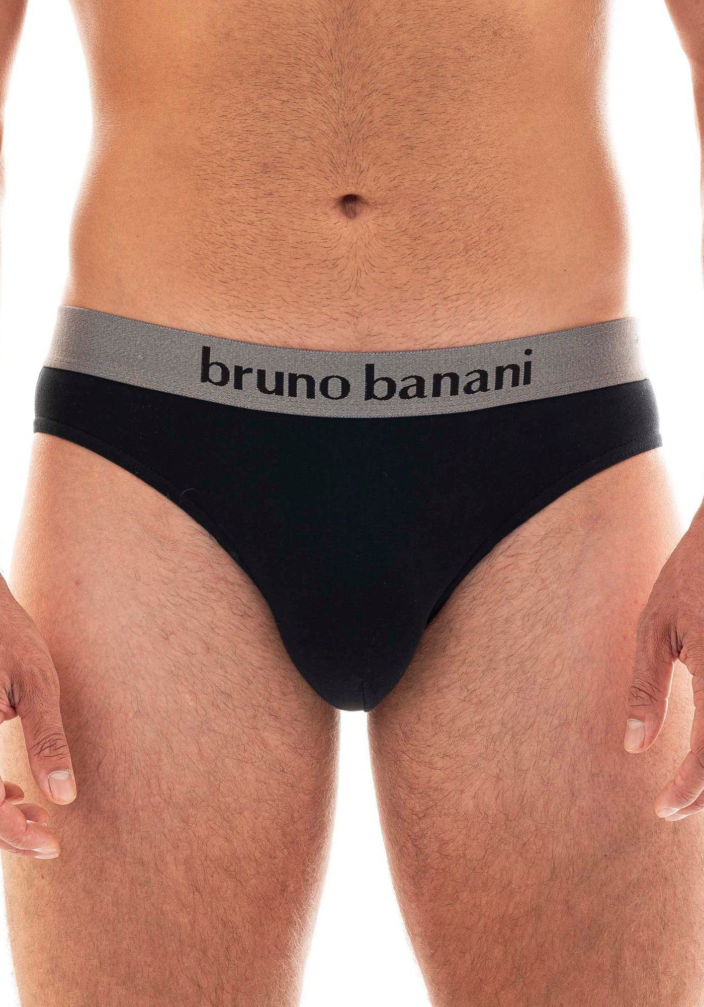 Bruno Banani Slip Flowing met logoband (2 stuks, Set van 2)