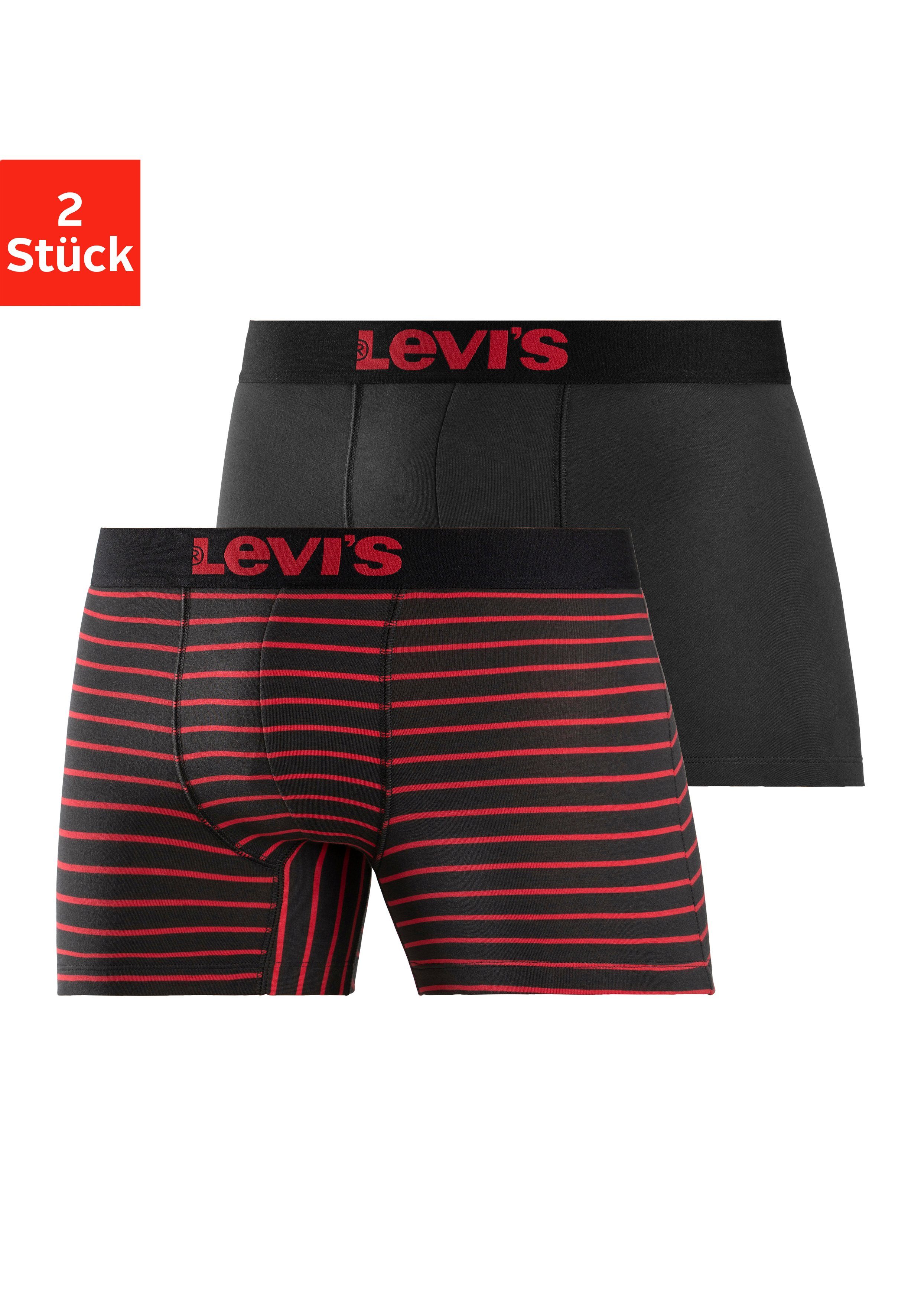 Levi's® Boxershort weefband met logo (2 stuks, Set van 2)