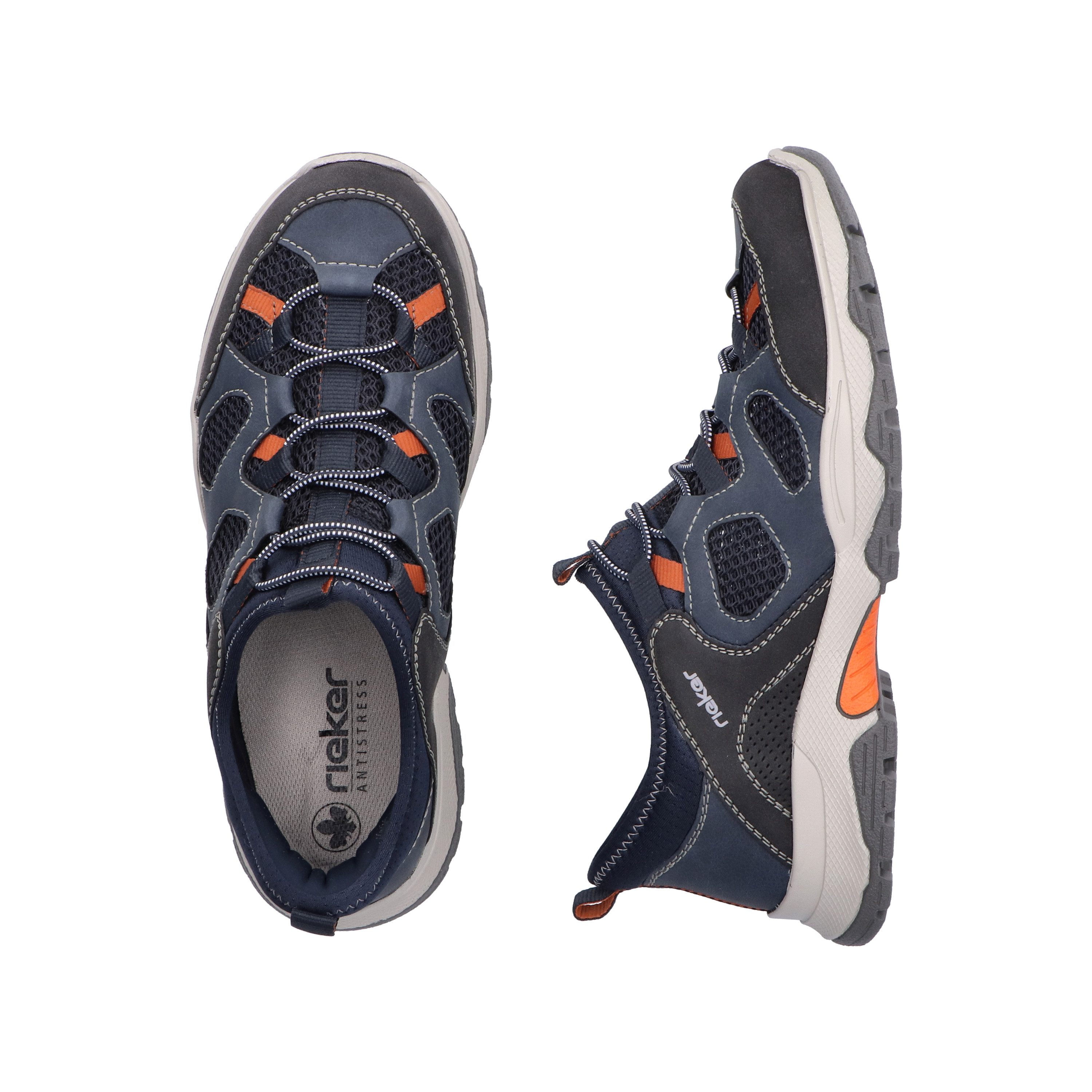 Rieker Slip-on sneakers , trekking schoen, outdoorschoen, instapschoen met elastiek