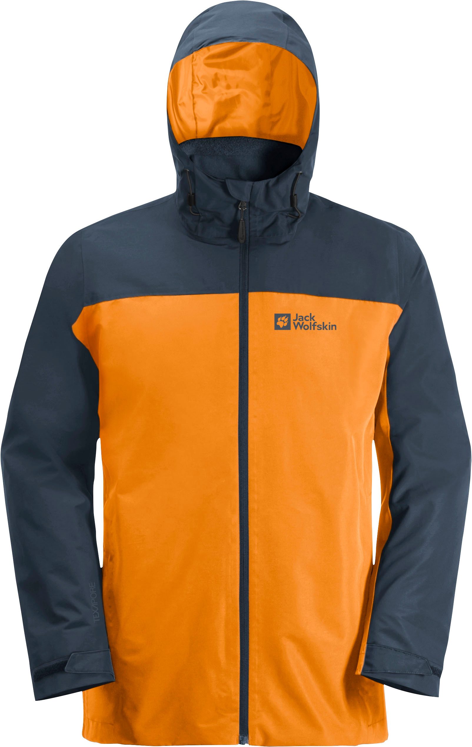 Jack Wolfskin Functioneel 3-in-1-jack TAUBENBERG 3IN1 JKT M met waterafstotende ritsen waterdicht ademend