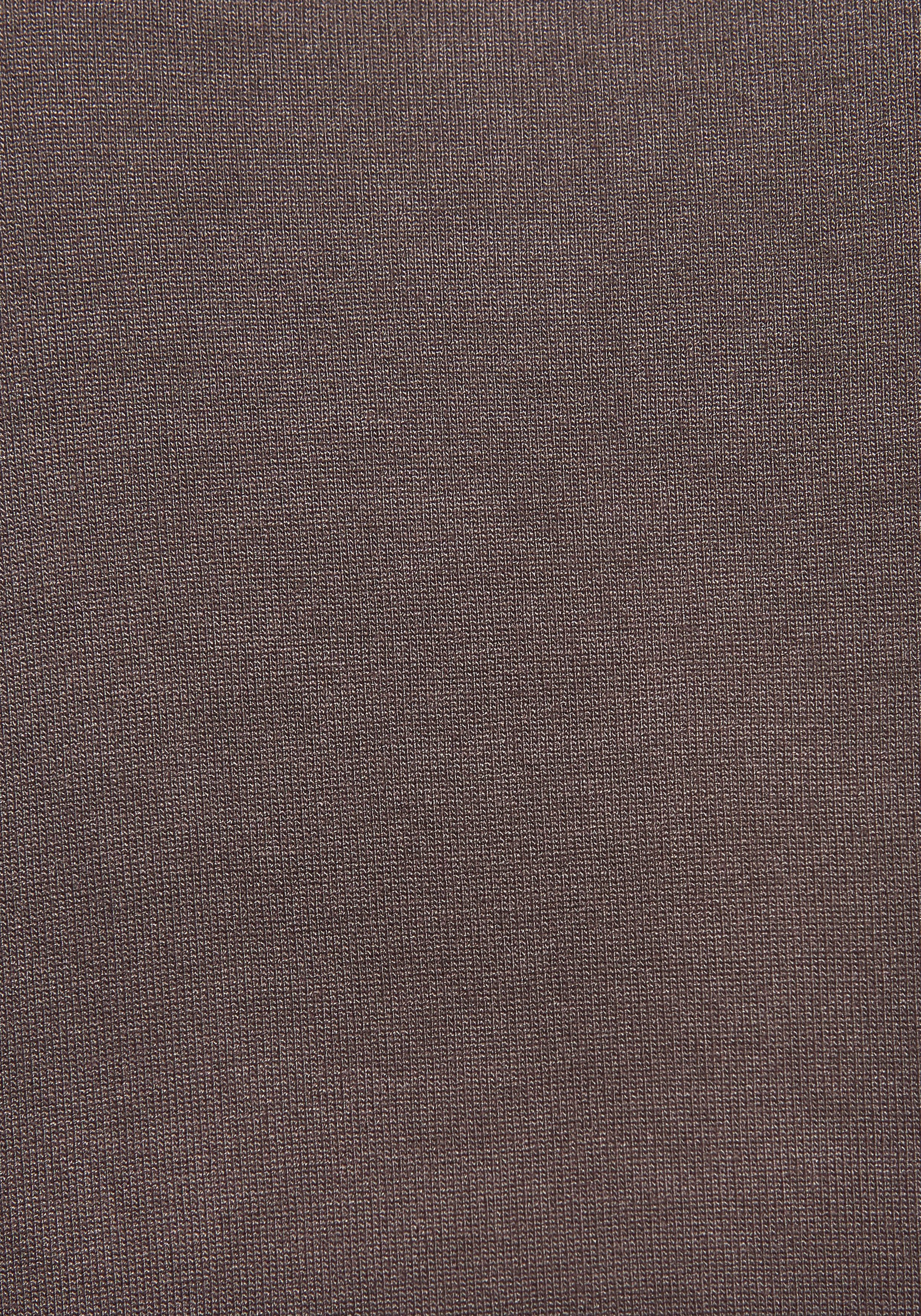 Lascana Shirt met korte mouwen met ronde halslijn, jersey stof, mouwomslag, basic