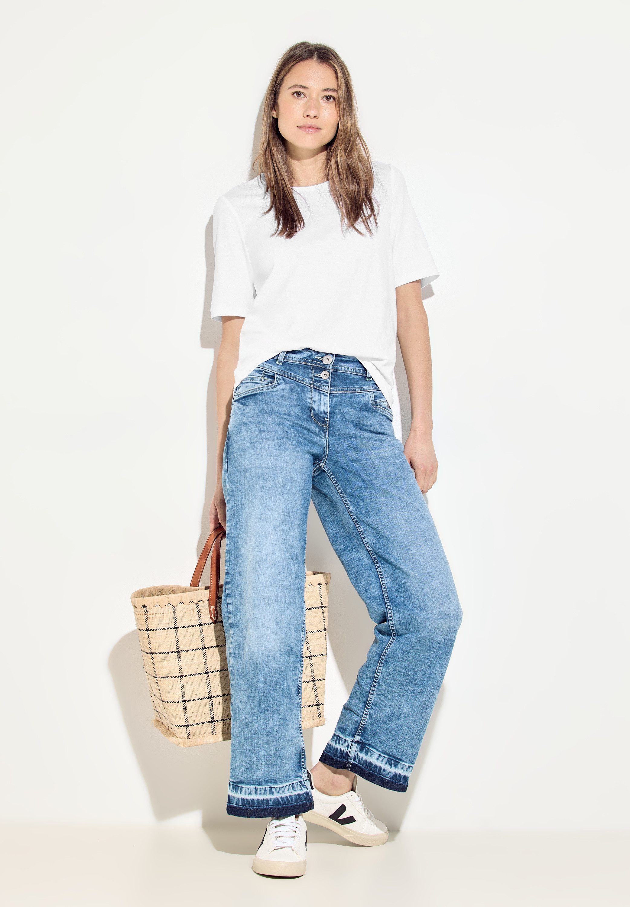 Cecil T-shirt met een ronde hals
