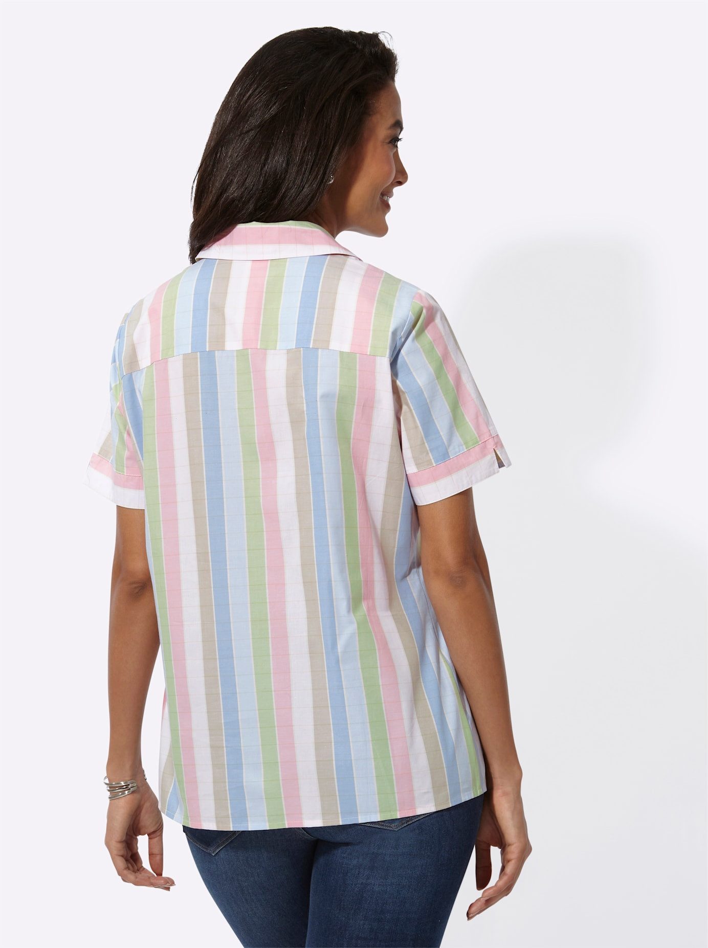Casual Looks Blouse met korte mouwen