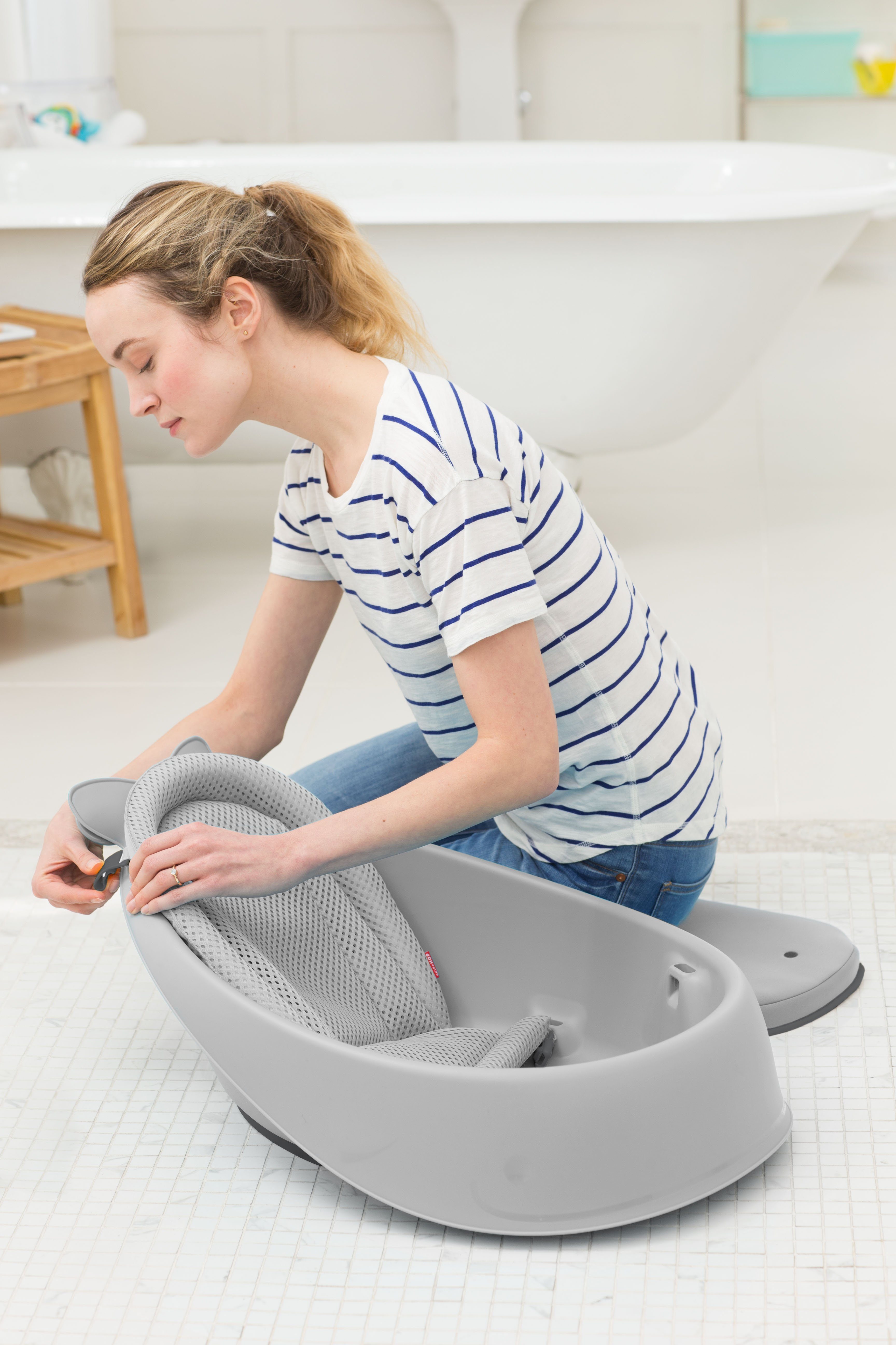 Skip Hop Babybadje Moby, grijs