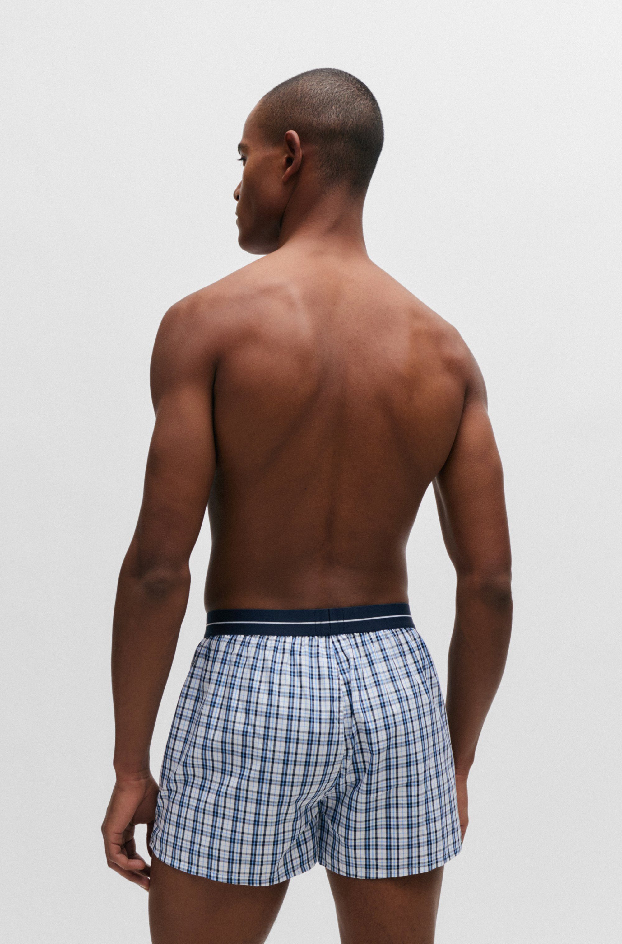 BOSS Geweven boxershort NOS Boxer EW 2P (Set van 2)